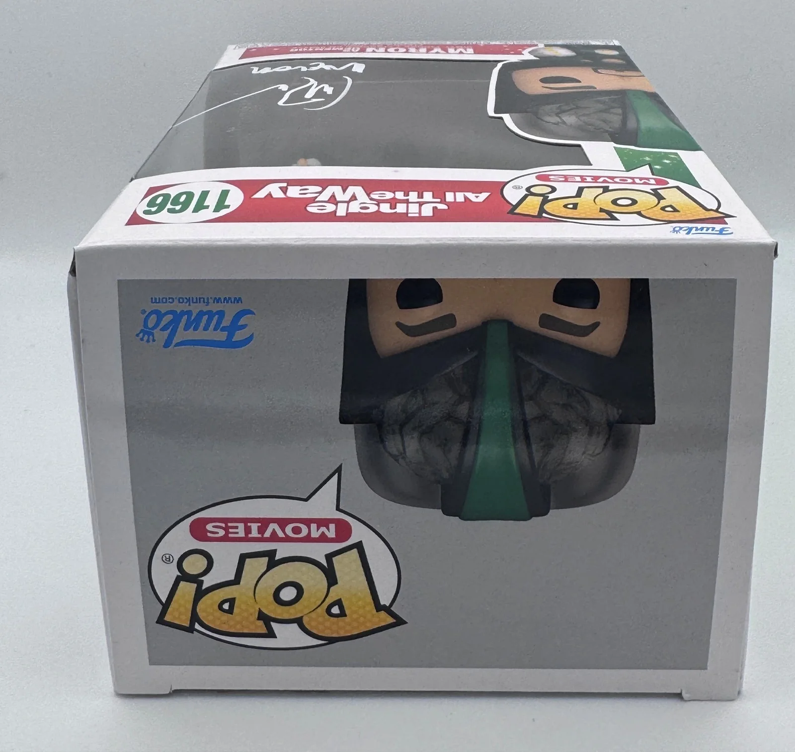 Sinbad — Sinbad "Jingle All the Way" SIGNED 'Myron (as Dementor)' 1166 Funko Pop ACOA, изображение 3