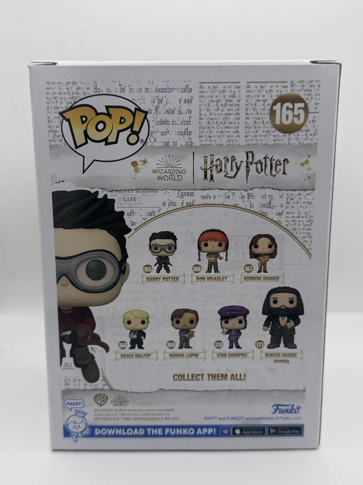 Daniel Radcliffe — Daniel Radcliffe "Harry Potter" AUTOGRAPH Signed Quidditch 165 Funko Pop B ACOA, image 4
