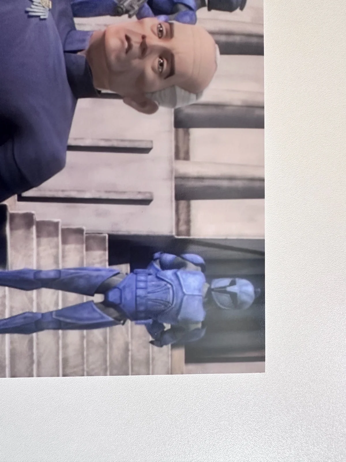 Ian Ruskin — Ian Ruskin Signed 8x10 Star Wars: The Clone Wars Chancellor Valorum Autograph, image 3