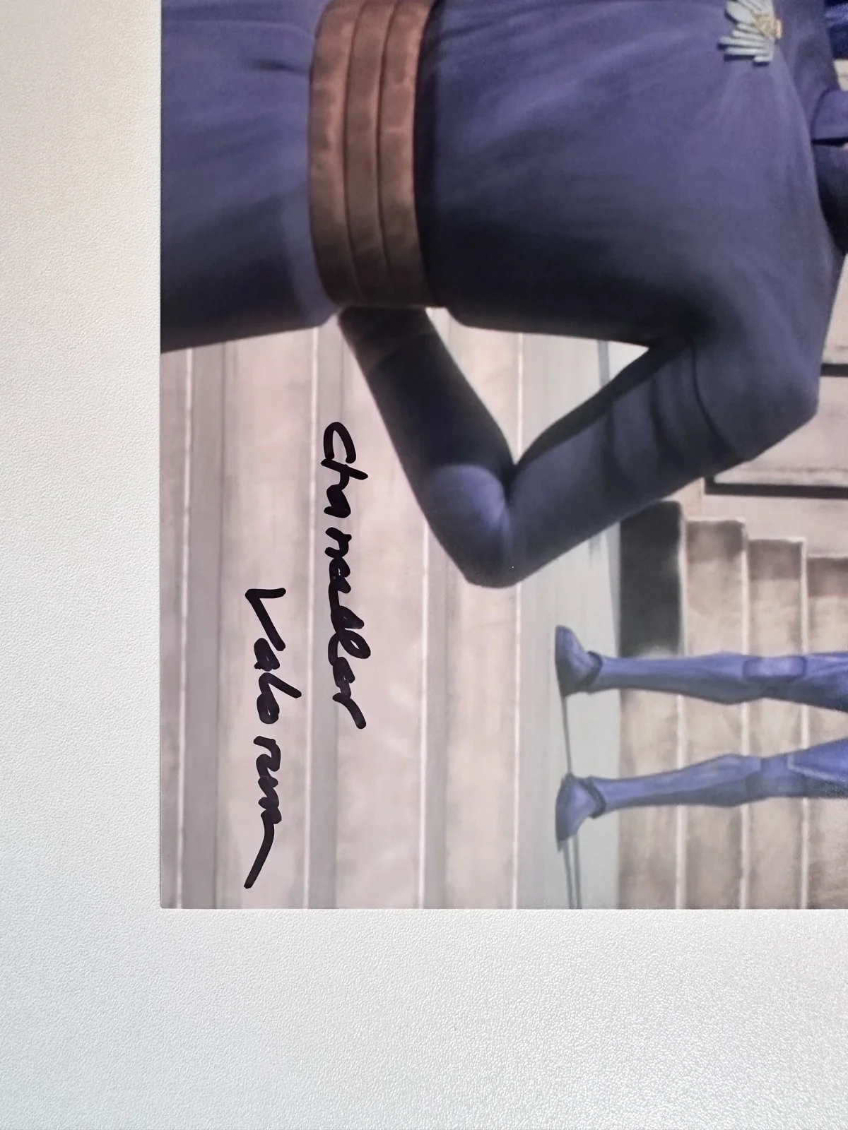 Ian Ruskin — Ian Ruskin Signed 8x10 Star Wars: The Clone Wars Chancellor Valorum Autograph, image 4
