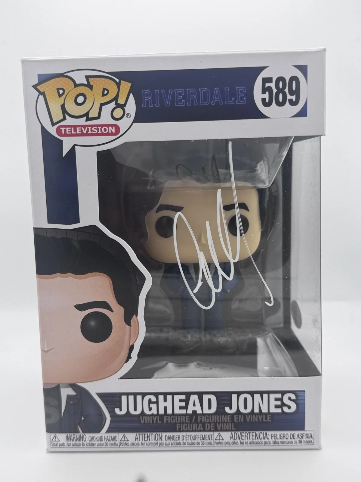 Cole Sprouse — Cole Sprouse "Riverdale" AUTOGRAPH Signed 'Jughead Jones' 589 Funko Pop ACOA