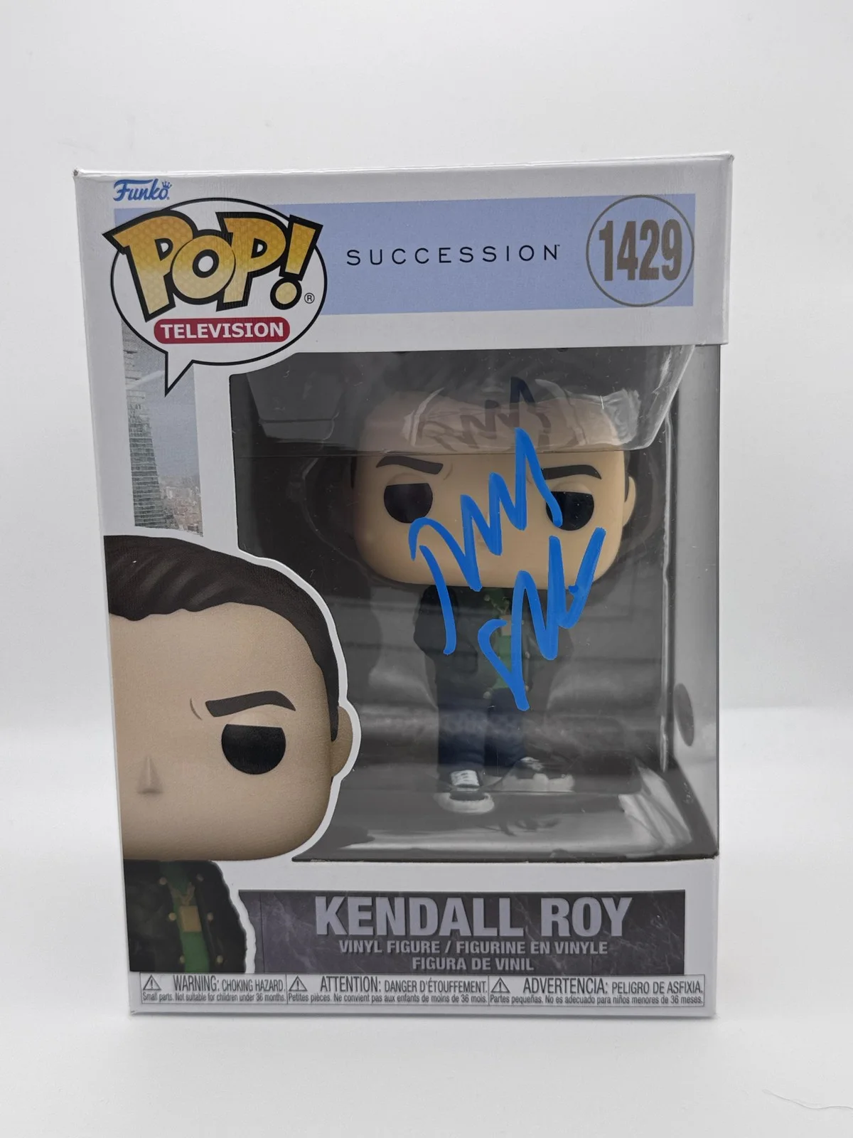 Jeremy Strong — Jeremy Strong "Succession" AUTOGRAPH Signed 'Kendall Roy' 1429 Funko Pop ACOA