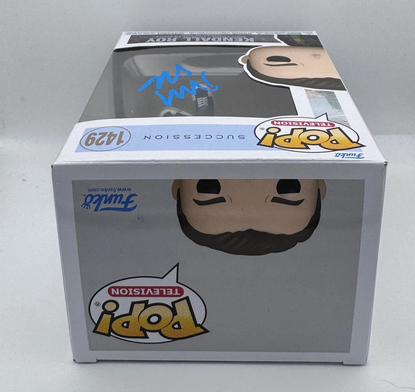Jeremy Strong — Jeremy Strong "Succession" AUTOGRAPH Signed 'Kendall Roy' 1429 Funko Pop ACOA, image 3