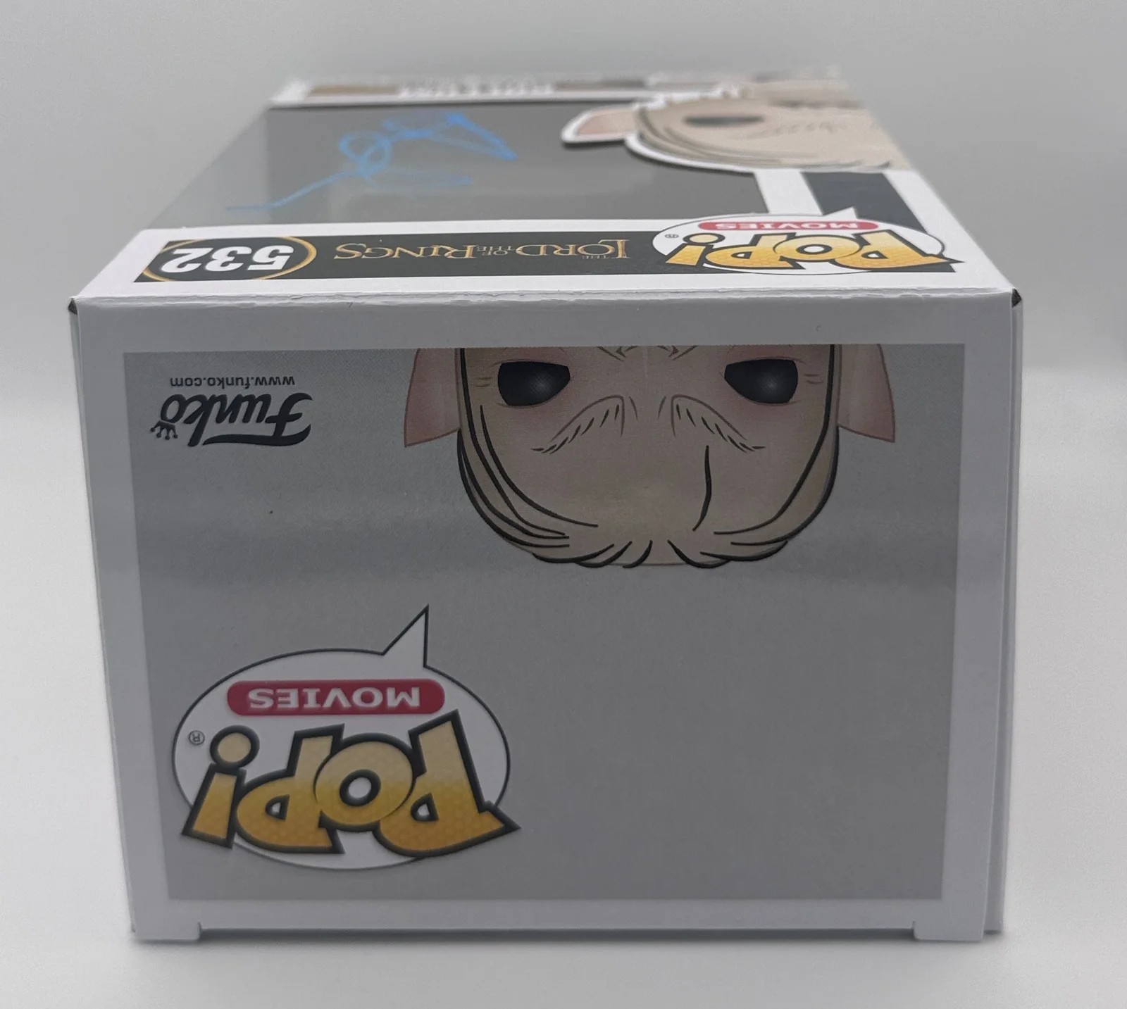 Andy Serkis — Andy Serkis "Lord of the Rings" AUTOGRAPH Signed 'Gollum' 532 Funko Pop ACOA, изображение 3