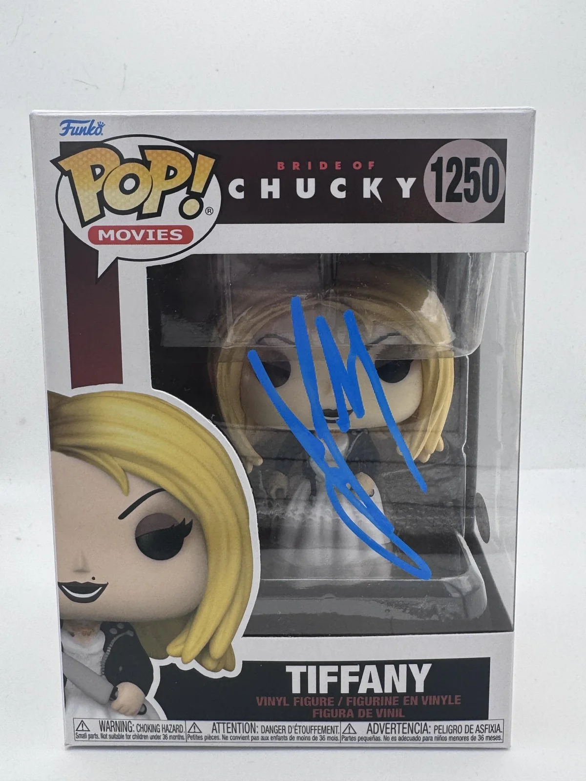 Jennifer Tilly — Jennifer Tilly "Bride of Chucky" AUTOGRAPH Signed 'Tiffany' 1250 Funko Pop ACOA, изображение 2