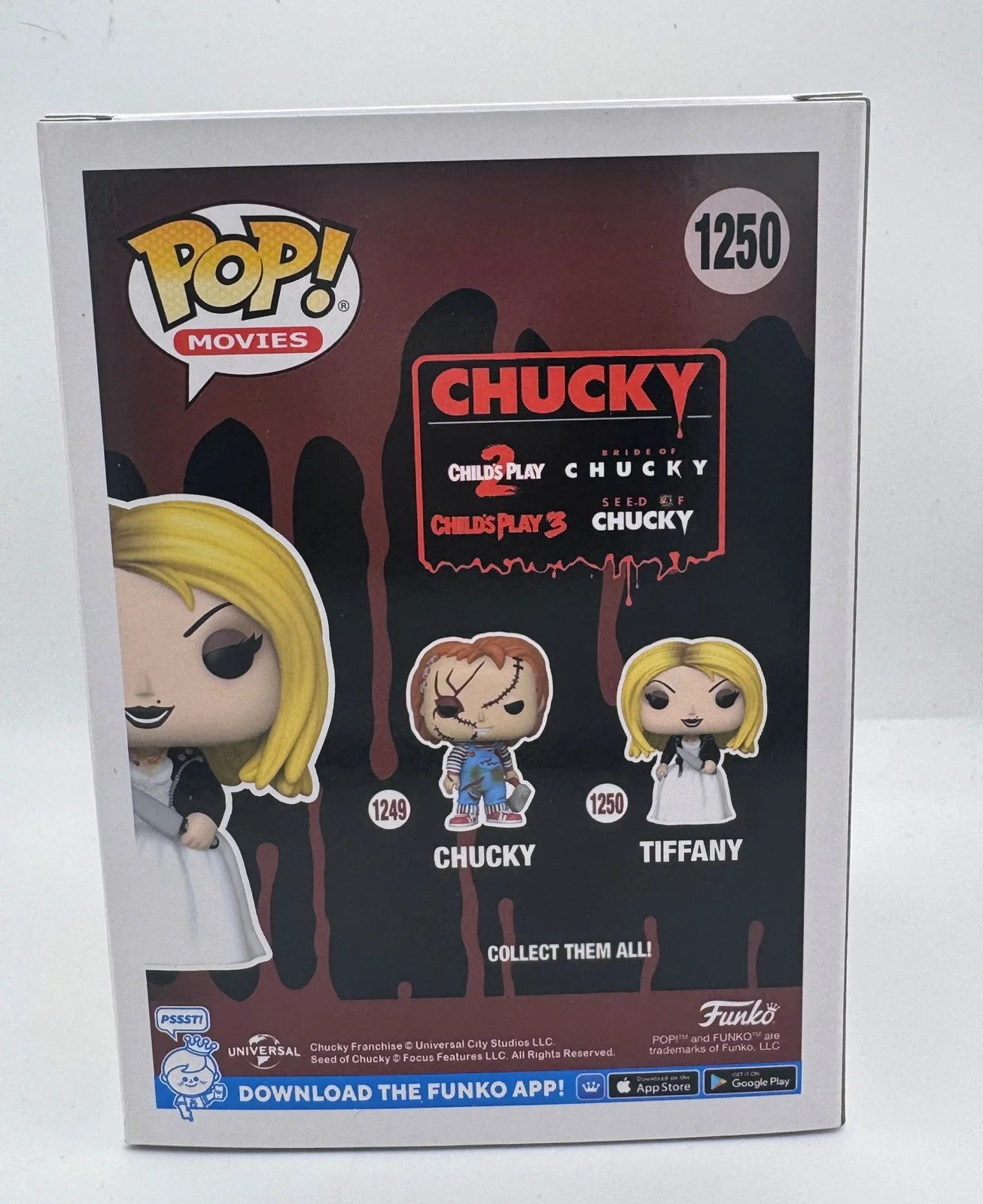 Jennifer Tilly — Jennifer Tilly "Bride of Chucky" AUTOGRAPH Signed 'Tiffany' 1250 Funko Pop ACOA, изображение 4
