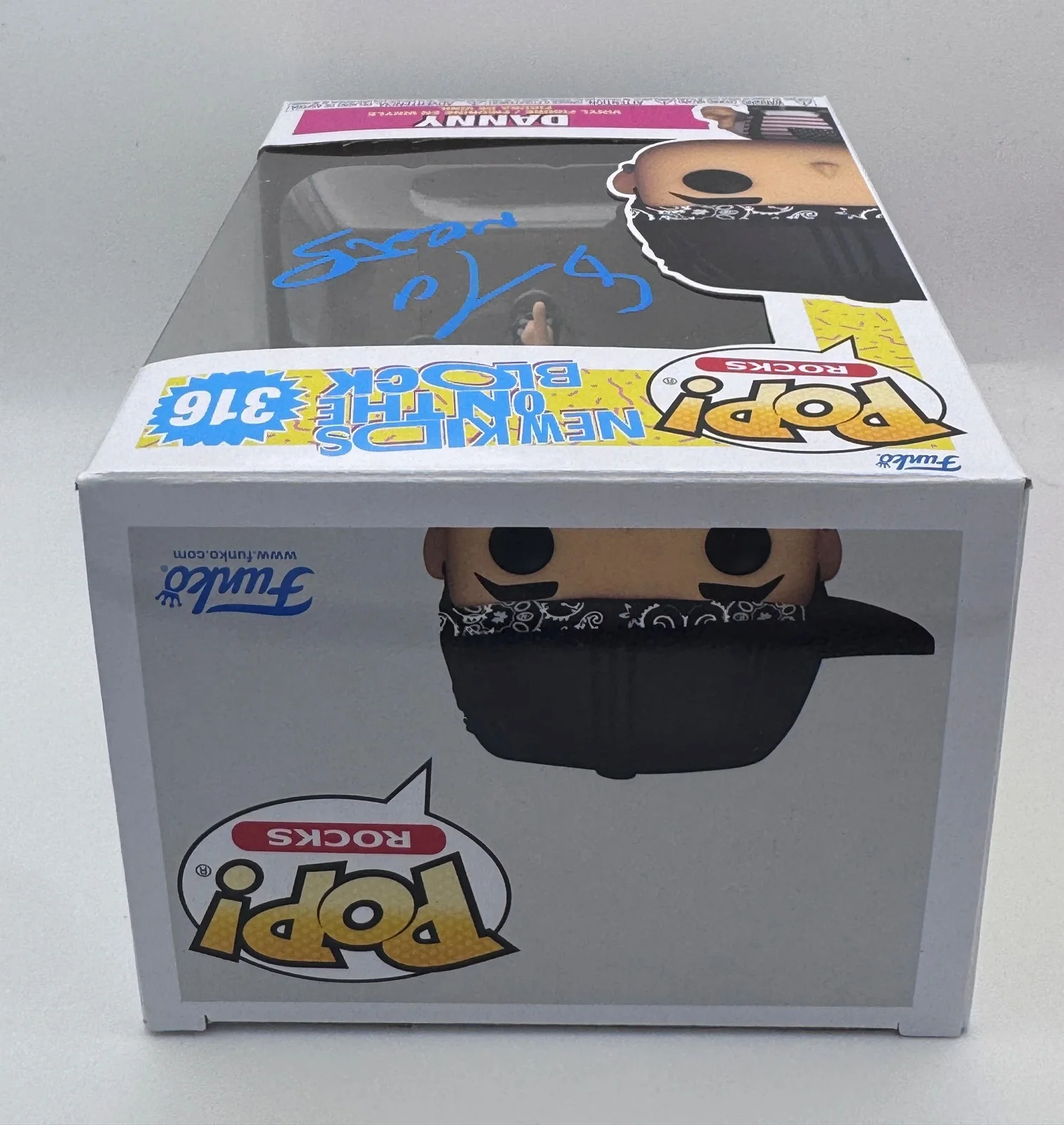 Danny Wood — Danny Wood "New Kids on the Block" AUTOGRAPH Signed 316 Funko Pop Figure ACOA, изображение 3