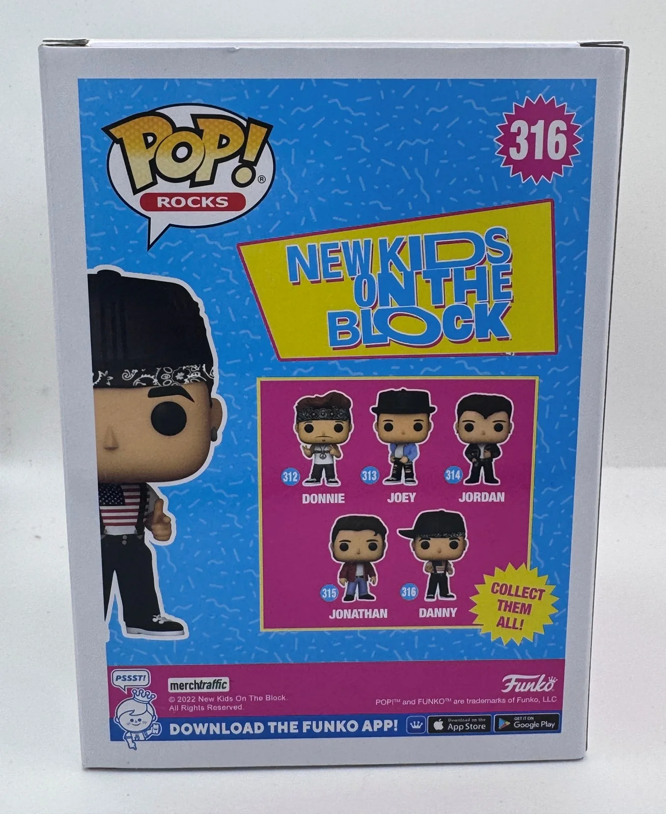 Danny Wood — Danny Wood "New Kids on the Block" AUTOGRAPH Signed 316 Funko Pop Figure ACOA, изображение 4