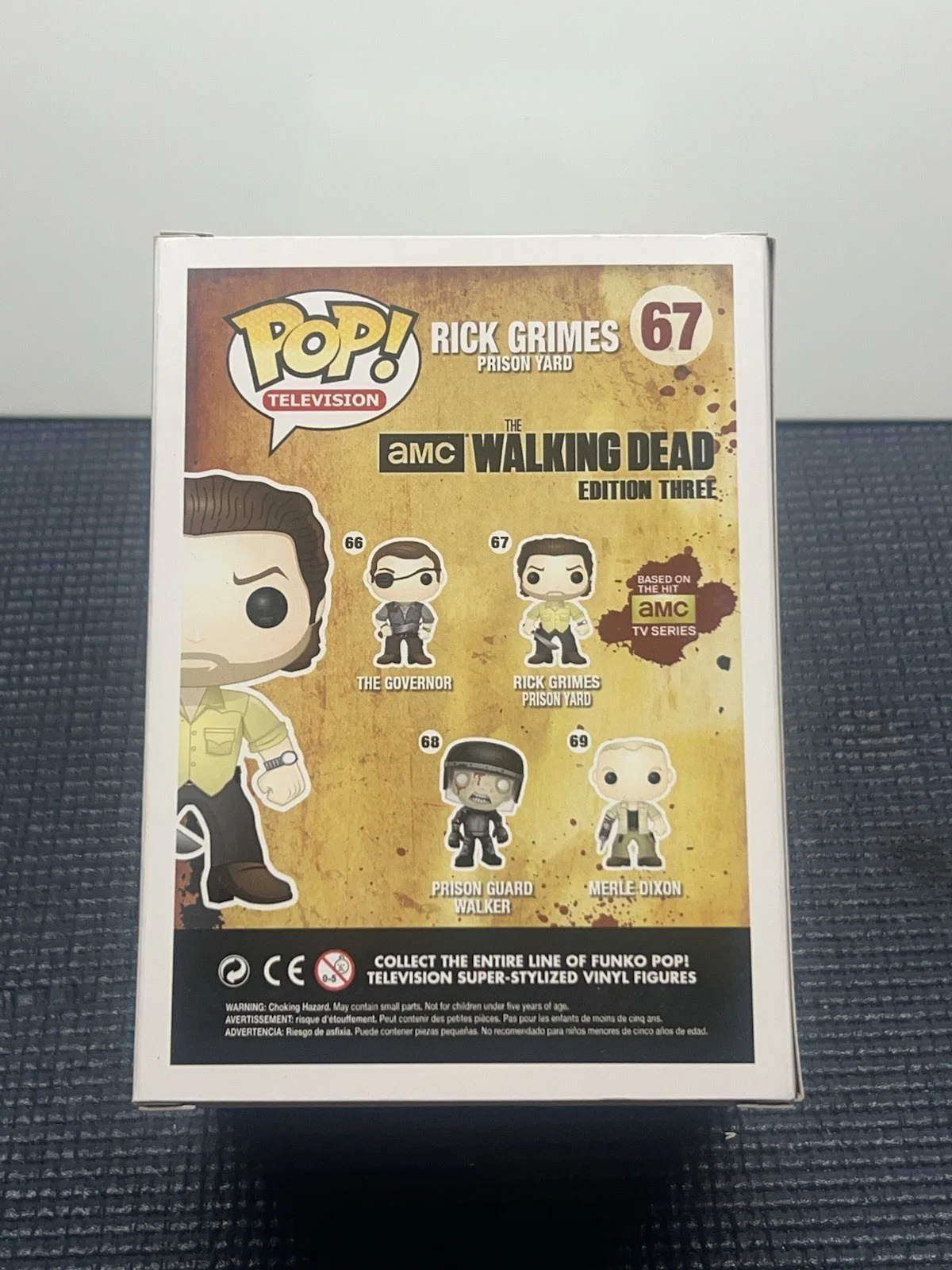 Andrew Lincoln Signed Rick Grimes Funko Pop #67 SIGNED WITH STICKER TWD, изображение 5