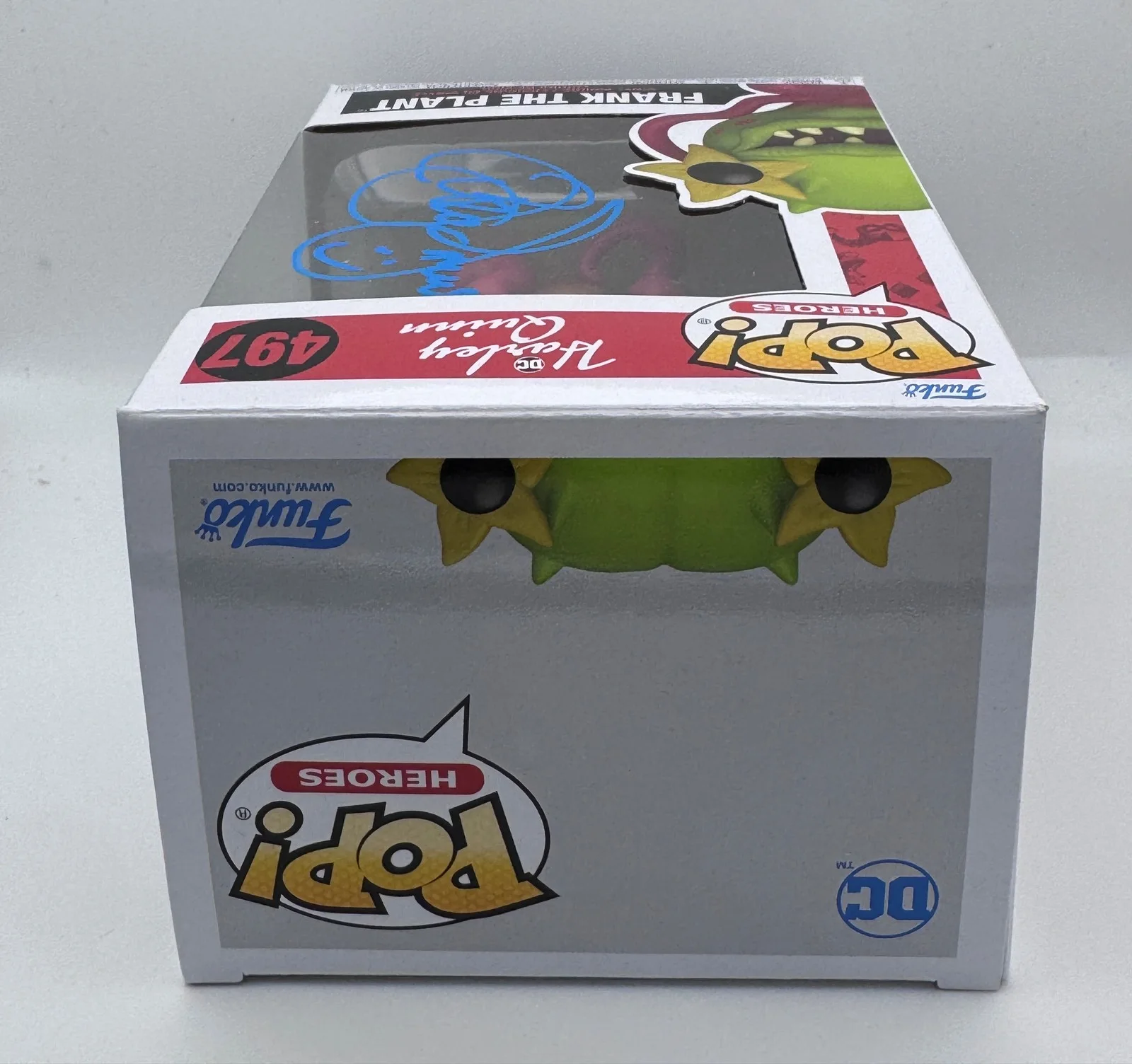 J.B. Smoove — J.B. Smoove "Harley Quinn" AUTOGRAPH Signed 'Frank the Plant' 497 Funko Pop ACOA, изображение 3