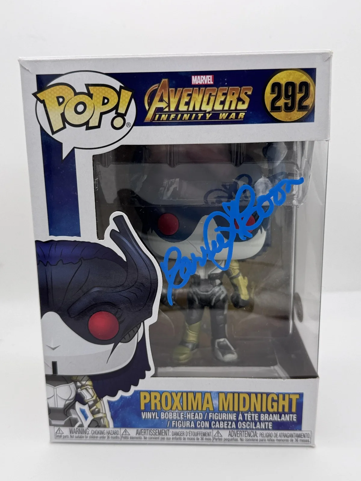 Carrie Coon — Carrie Coon "Avengers: Infinity War" SIGNED Proxima Midnight 292 Funko Pop ACOA