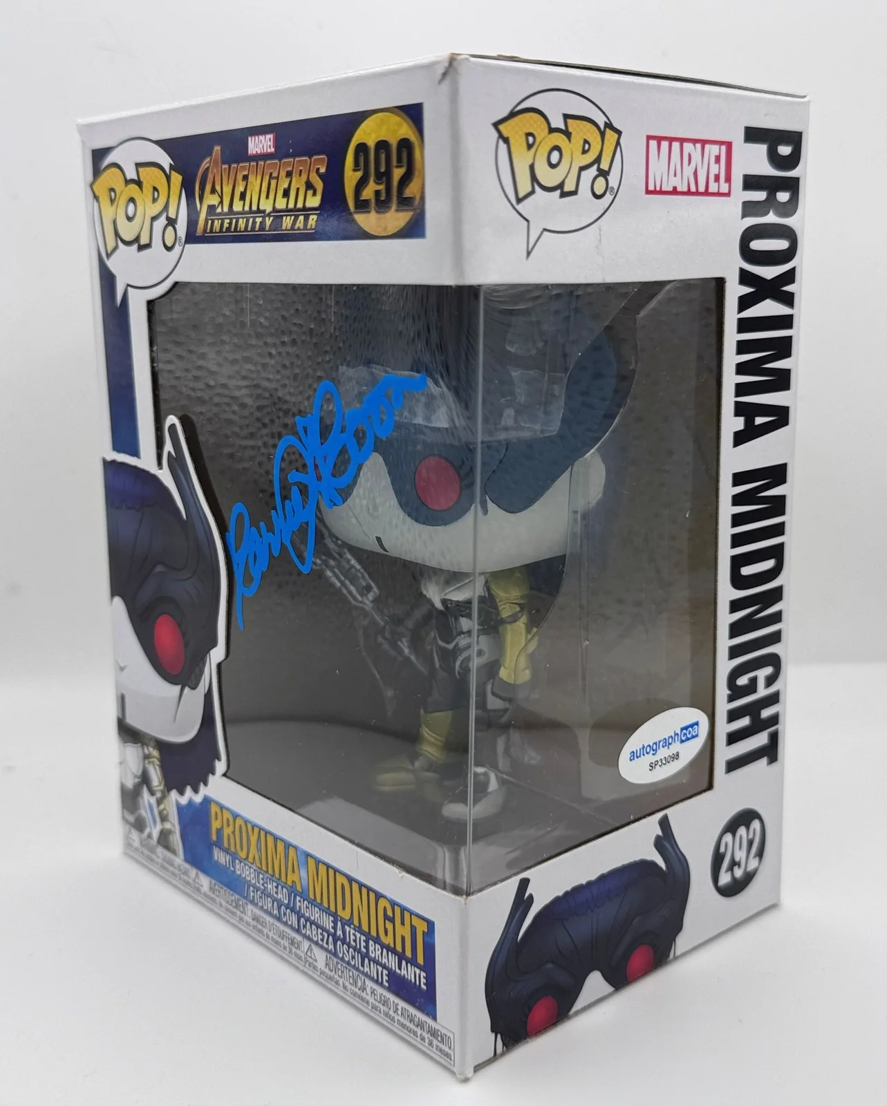 Carrie Coon — Carrie Coon "Avengers: Infinity War" SIGNED Proxima Midnight 292 Funko Pop ACOA, изображение 2