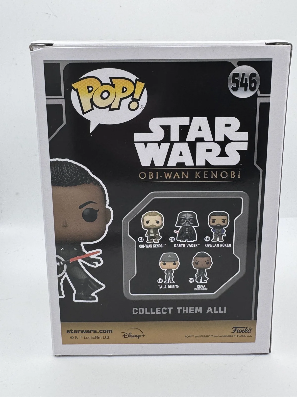 Moses Ingram — Moses Ingram "Obi Wan Kenobi" Star Wars AUTOGRAPH Signed 'Reva' Funko Pop B ACOA, изображение 4