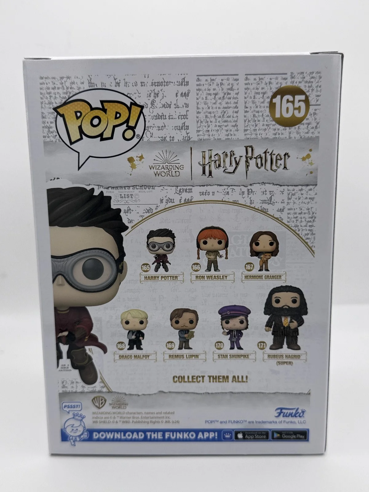 Daniel Radcliffe — Daniel Radcliffe "Harry Potter" AUTOGRAPH Signed Quidditch 165 Funko Pop ACOA, image 4