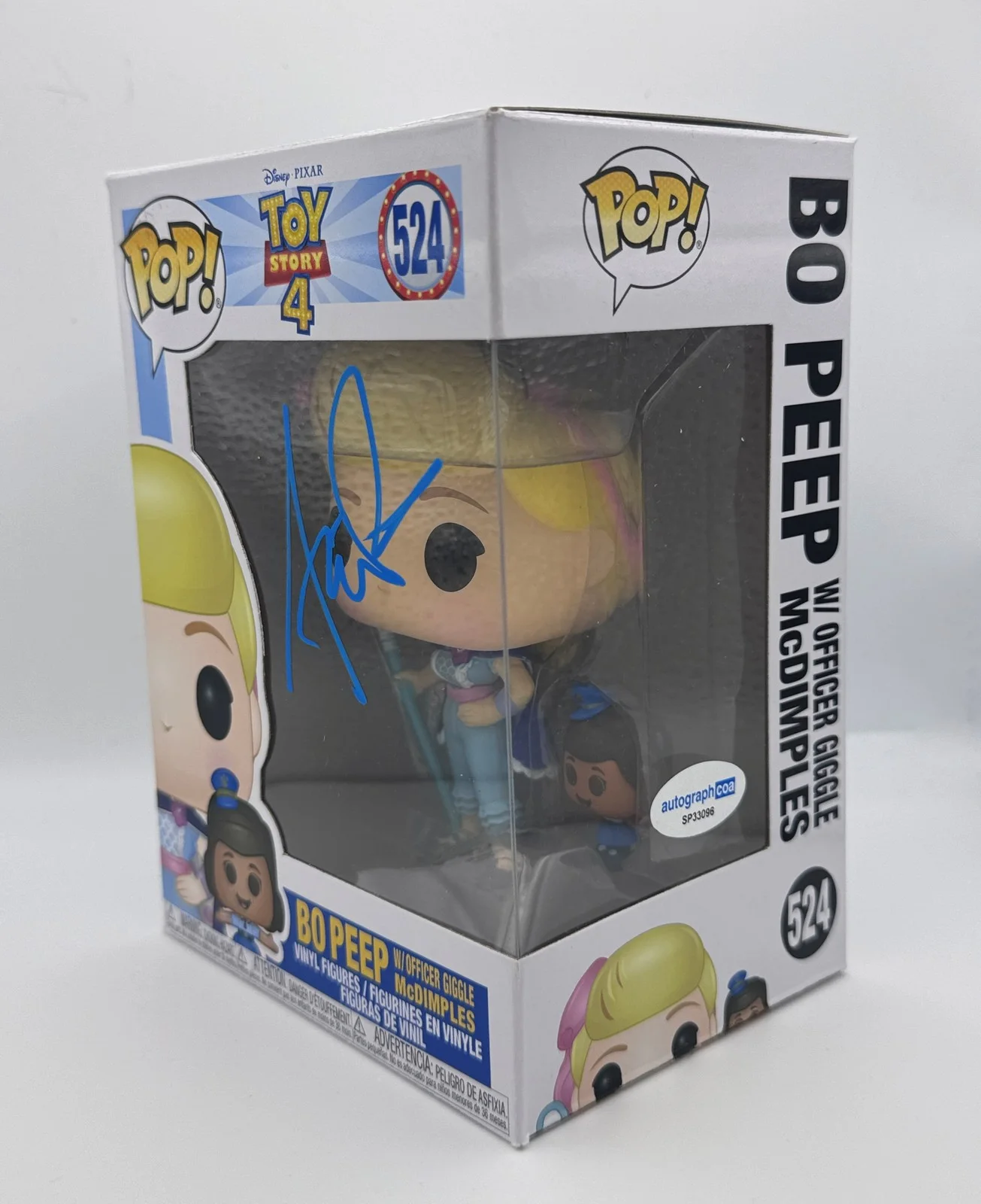 Annie Potts — Annie Potts "Toy Story 4" AUTOGRAPH Signed 'Bo Peep' 524 Funko Pop Figure ACOA, image 2