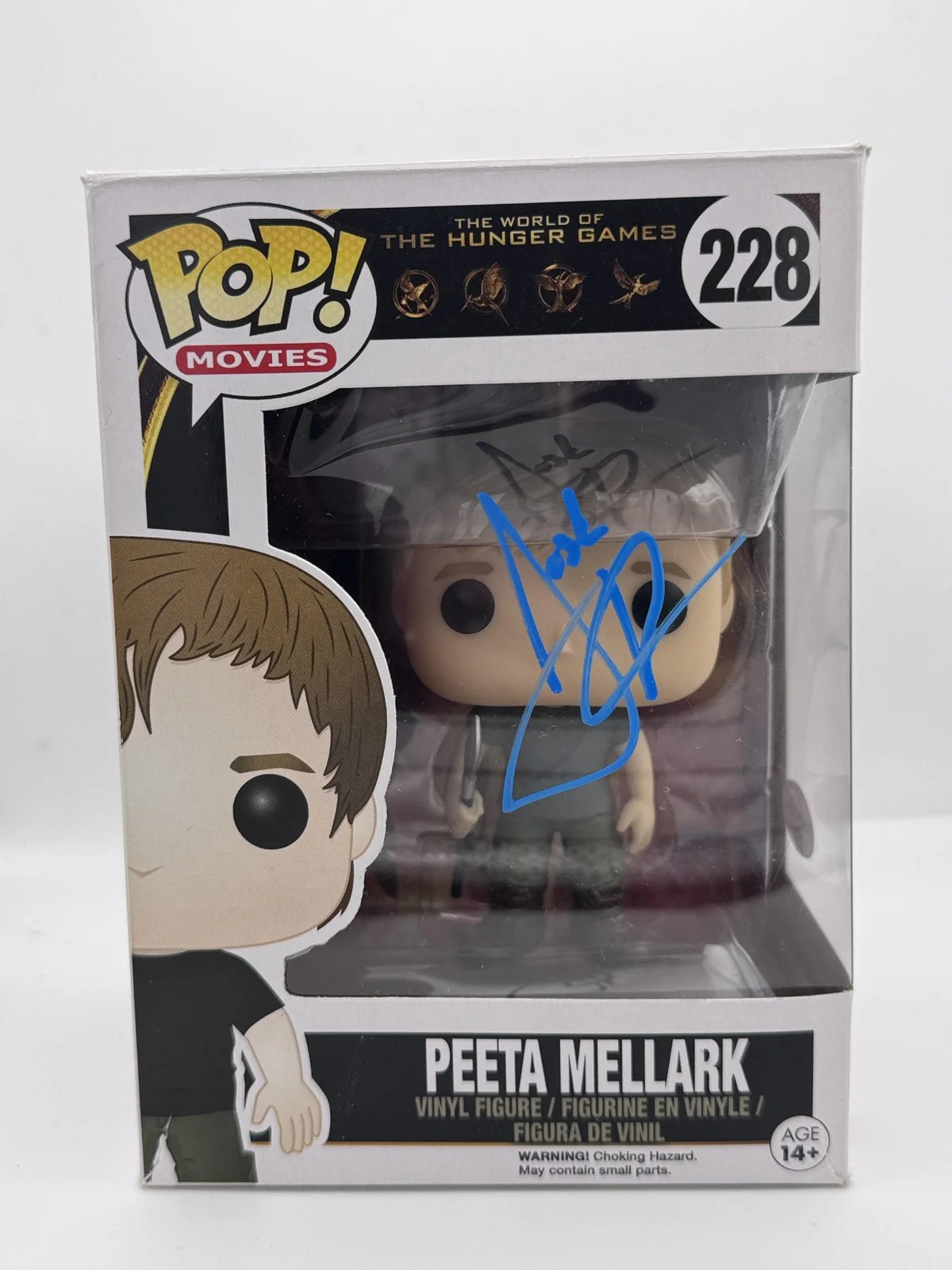 Josh Hutcherson — Josh Hutcherson "The Hunger Games" AUTOGRAPH Signed 'Peeta' 228 Funko Pop ACOA