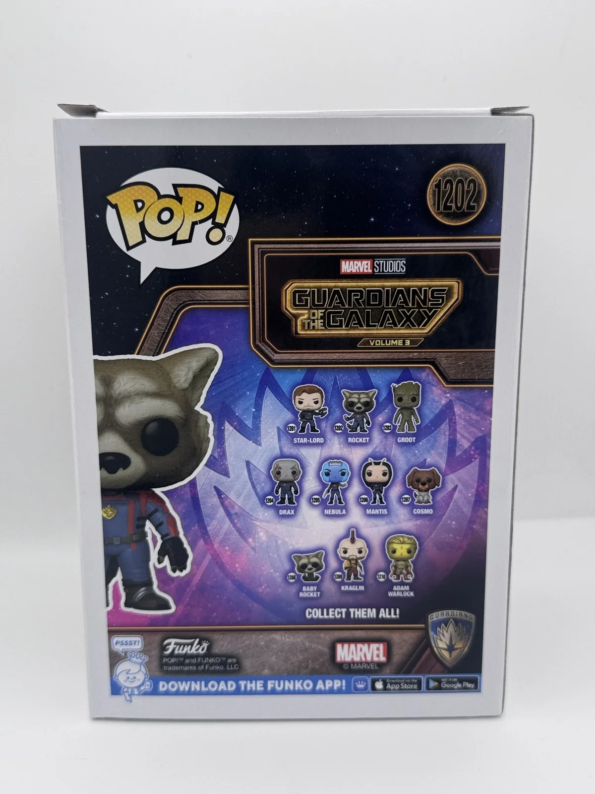 Bradley Cooper — Bradley Cooper "Guardians of the Galaxy Vol 3" SIGNED Rocket 1202 Funko Pop ACOA, image 4