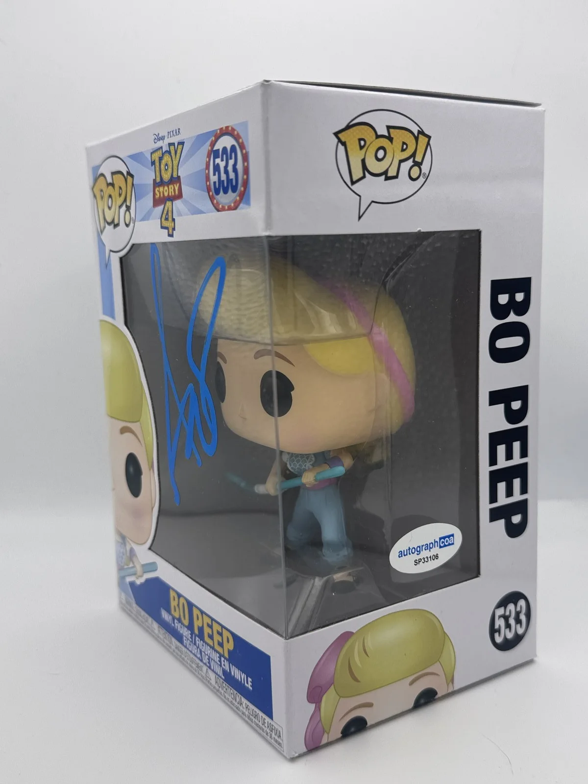 Annie Potts — Annie Potts "Toy Story 4" AUTOGRAPH Signed 'Bo Peep' 533 Funko Pop Figure B ACOA, изображение 2