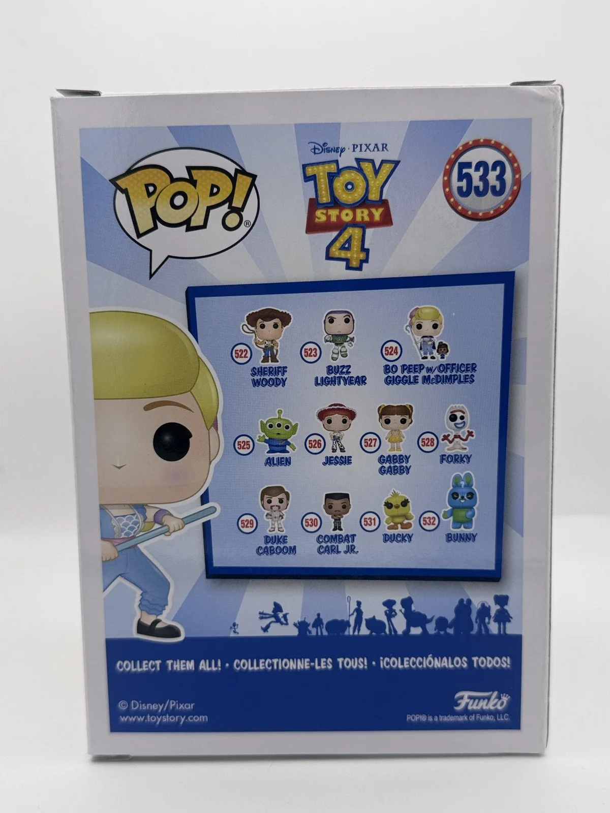 Annie Potts — Annie Potts "Toy Story 4" AUTOGRAPH Signed 'Bo Peep' 533 Funko Pop Figure B ACOA, изображение 4