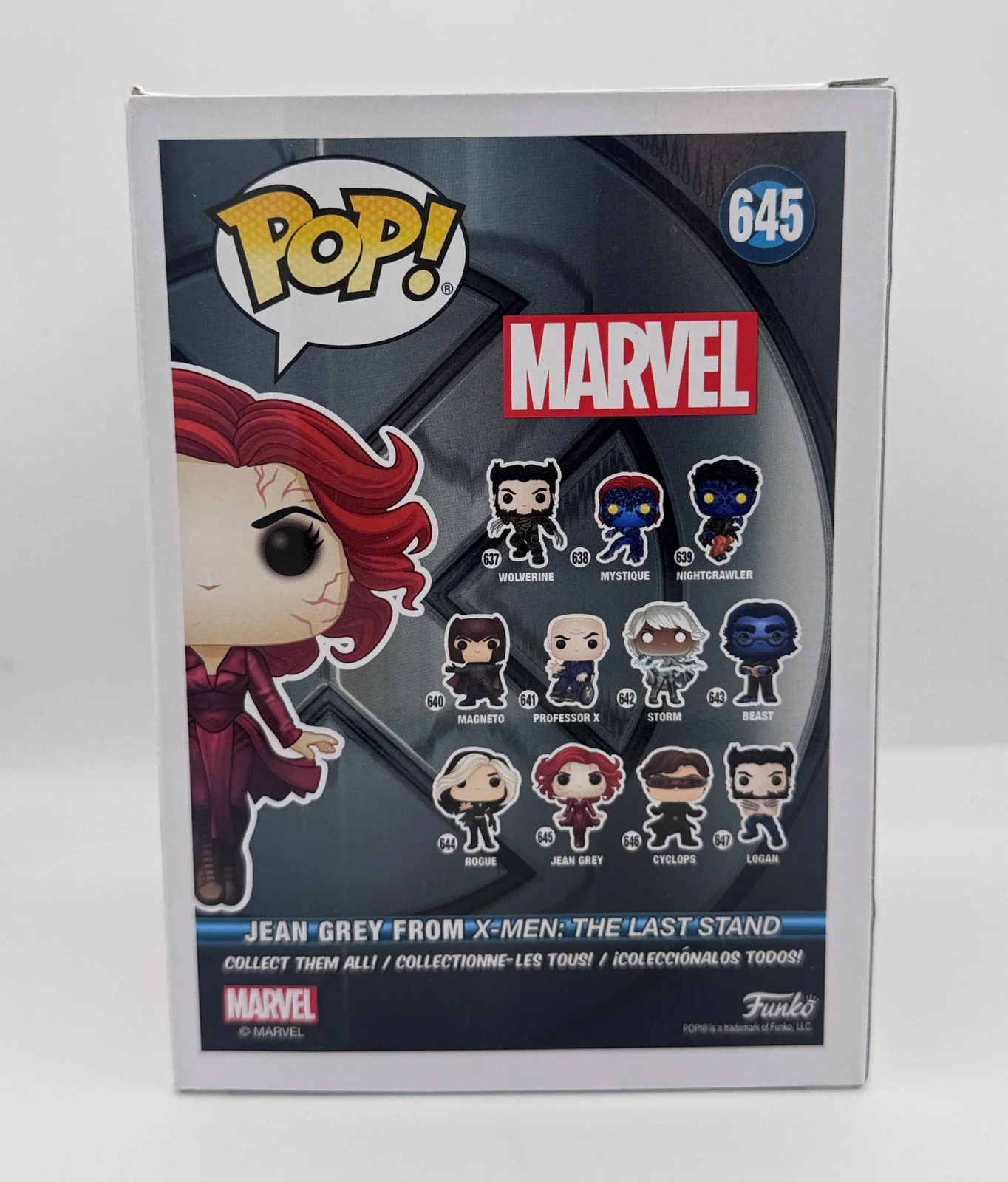Famke Janssen — Famke Janssen "X-Men" AUTOGRAPH Signed Marvel 'Jean Grey' 645 Funko Pop ACOA, image 4