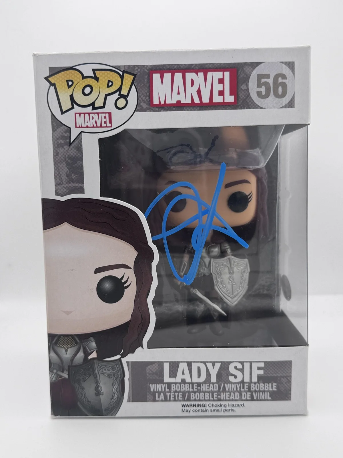 Jaimie Alexander — Jaimie Alexander "Thor" AUTOGRAPH Signed 'Lady Sif' 56 Funko Pop Figure B ACOA