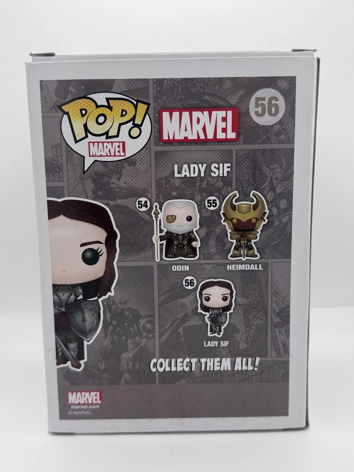 Jaimie Alexander — Jaimie Alexander "Thor" AUTOGRAPH Signed 'Lady Sif' 56 Funko Pop Figure B ACOA, изображение 4