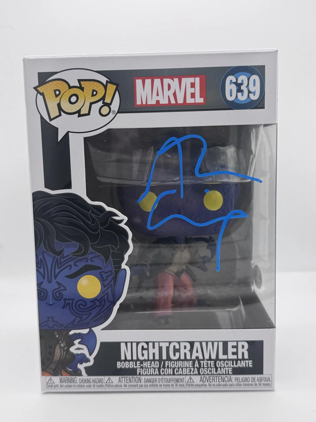 Alan Cumming — Alan Cumming "X-Men" AUTOGRAPH Signed Marvel 'Nightcrawler' 639 Funko Pop B ACOA, изображение 2