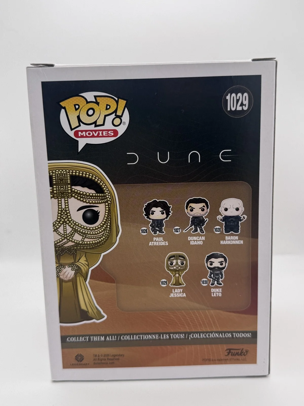 Rebecca Ferguson — Rebecca Ferguson "Dune" AUTOGRAPH Signed 'Lady Jessica' 1029 Funko Pop ACOA, image 4
