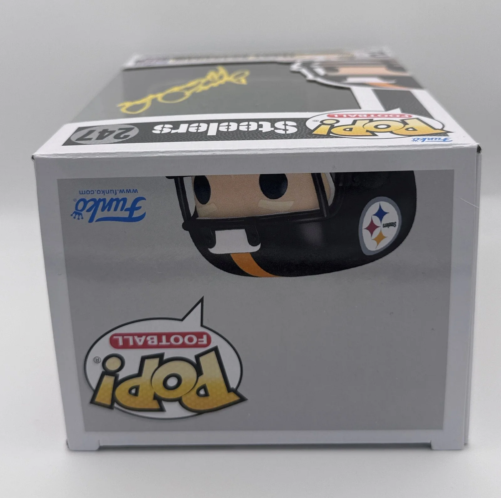 Terry Bradshaw — Terry Bradshaw AUTOGRAPH Signed Pittsburgh Steelers NFL 247 Funko Pop B ACOA, image 3