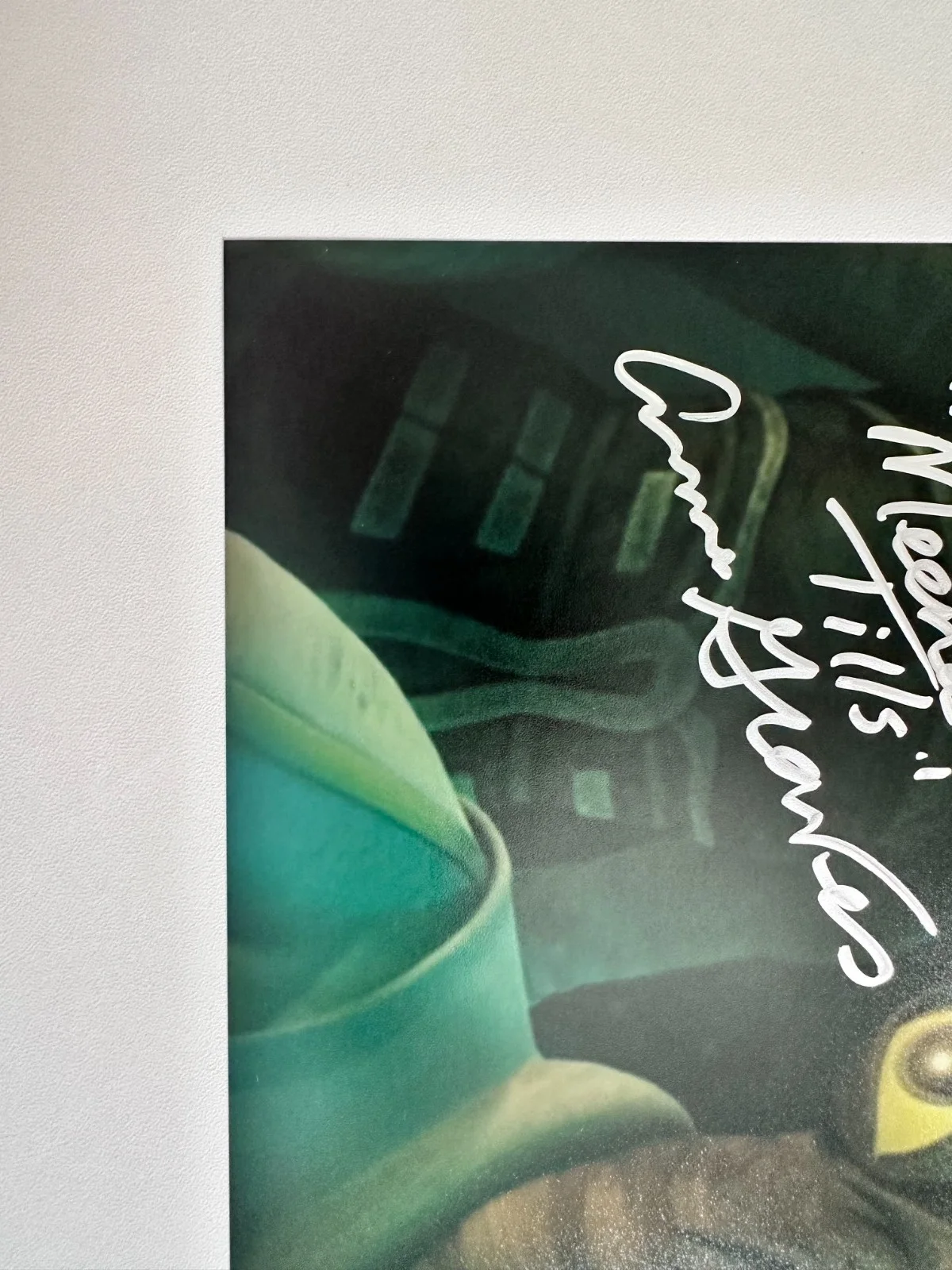 Anna Graves — Dual-Signed 8x10 Star Wars: The Clone Wars Capt. Ackbar & Meena Tills Autograph, image 5