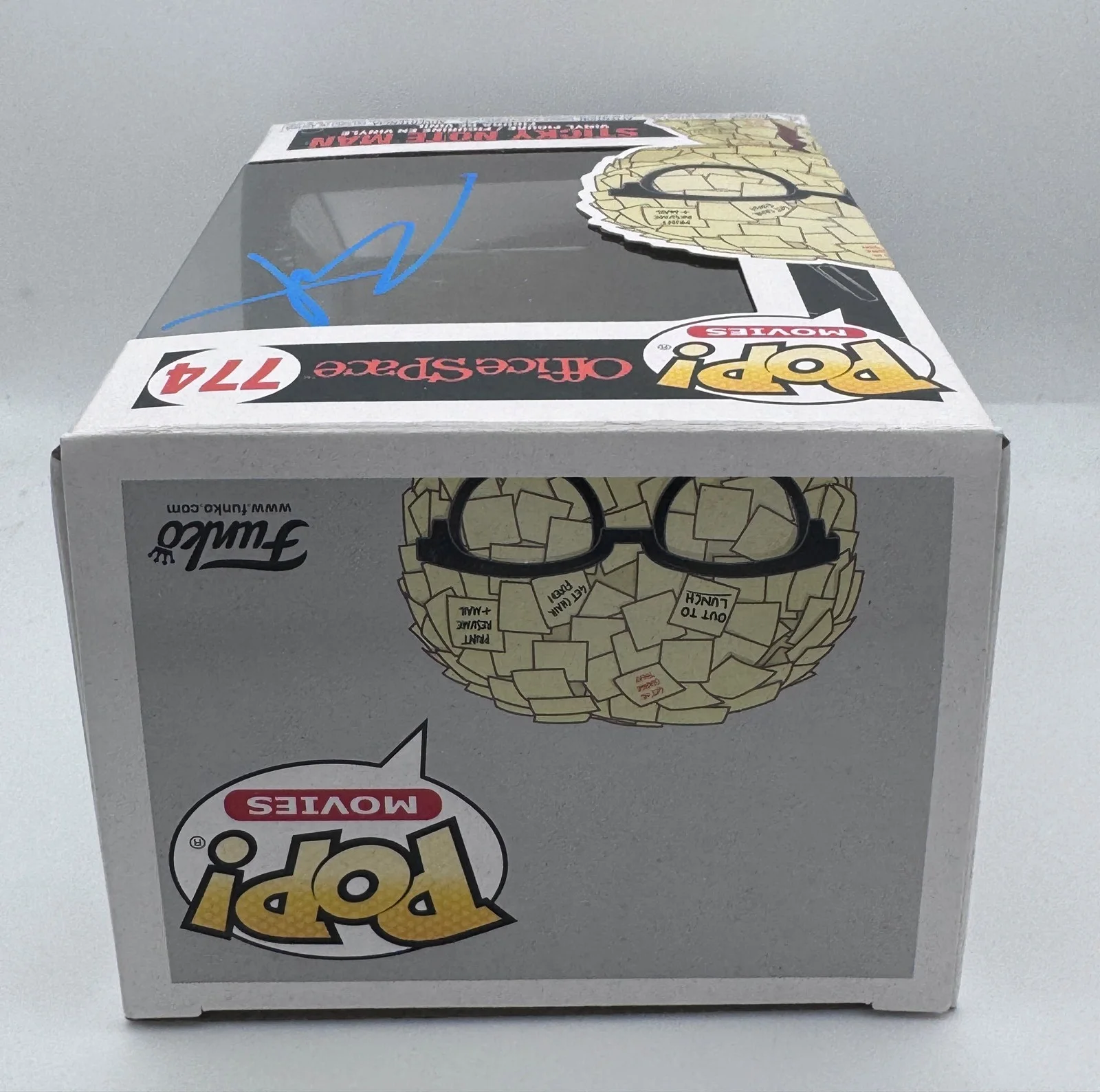 Stephen Root — Stephen Root "Office Space" AUTOGRAPH Signed 'Sticky Note Man' Funko Pop B ACOA, image 3