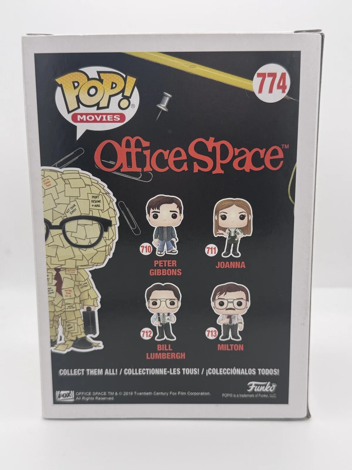 Stephen Root — Stephen Root "Office Space" AUTOGRAPH Signed 'Sticky Note Man' Funko Pop B ACOA, image 4