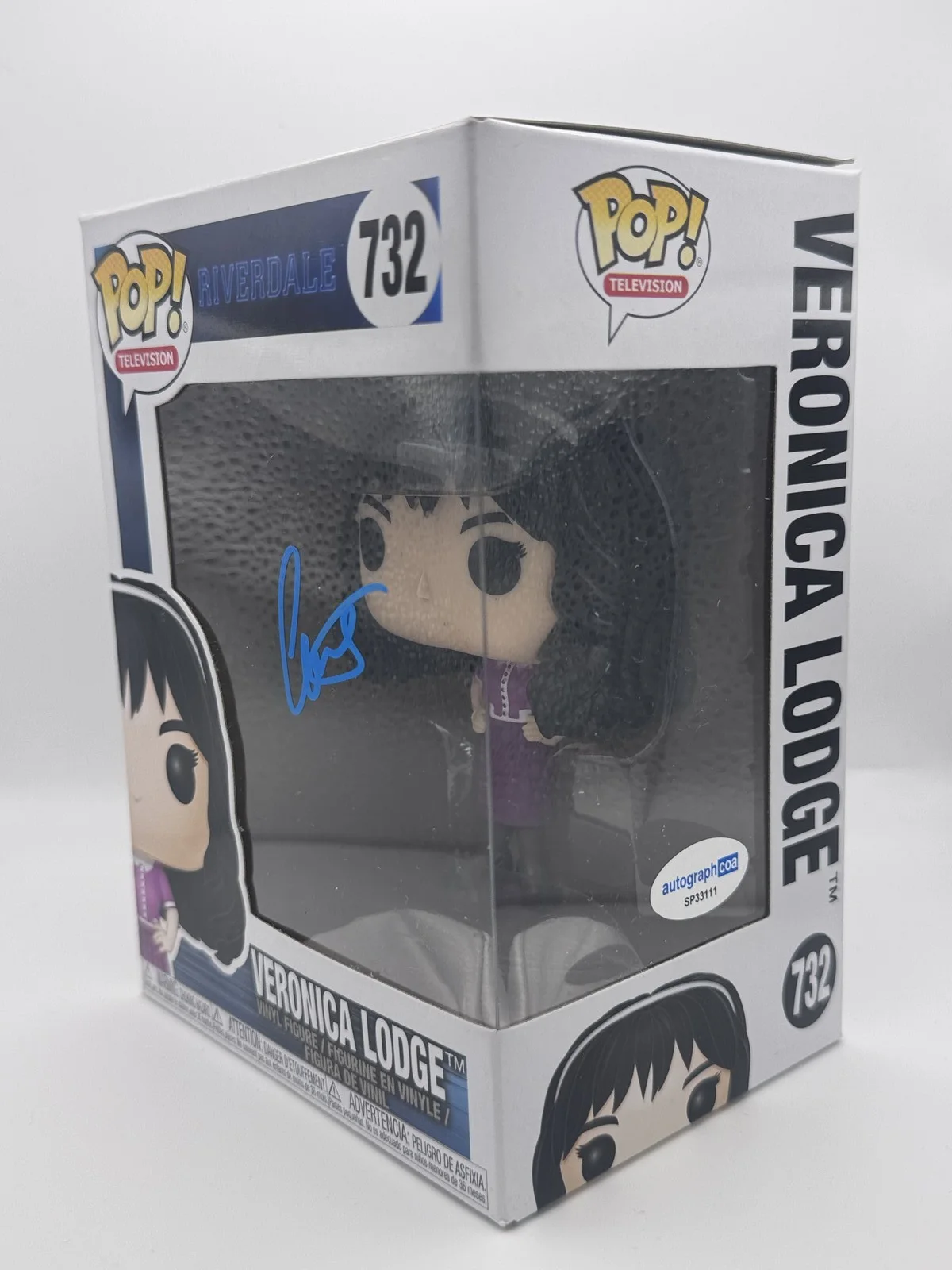 Camila Mendes — Camila Mendes "Riverdale" AUTOGRAPH Signed 'Veronica Lodge' 732 Funko Pop ACOA, изображение 2