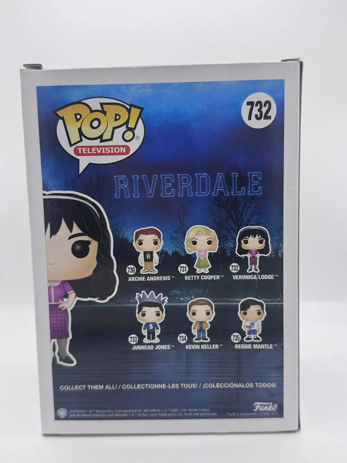Camila Mendes — Camila Mendes "Riverdale" AUTOGRAPH Signed 'Veronica Lodge' 732 Funko Pop ACOA, изображение 4