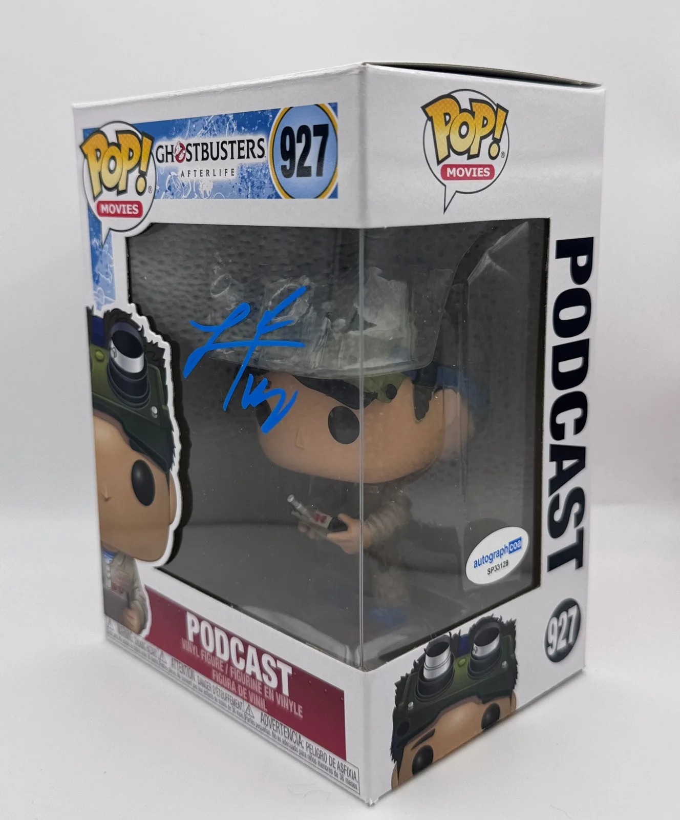 Logan Kim — Logan Kim "Ghostbusters: Afterlife" AUTOGRAPH Signed Podcast 927 Funko Pop ACOA, изображение 2