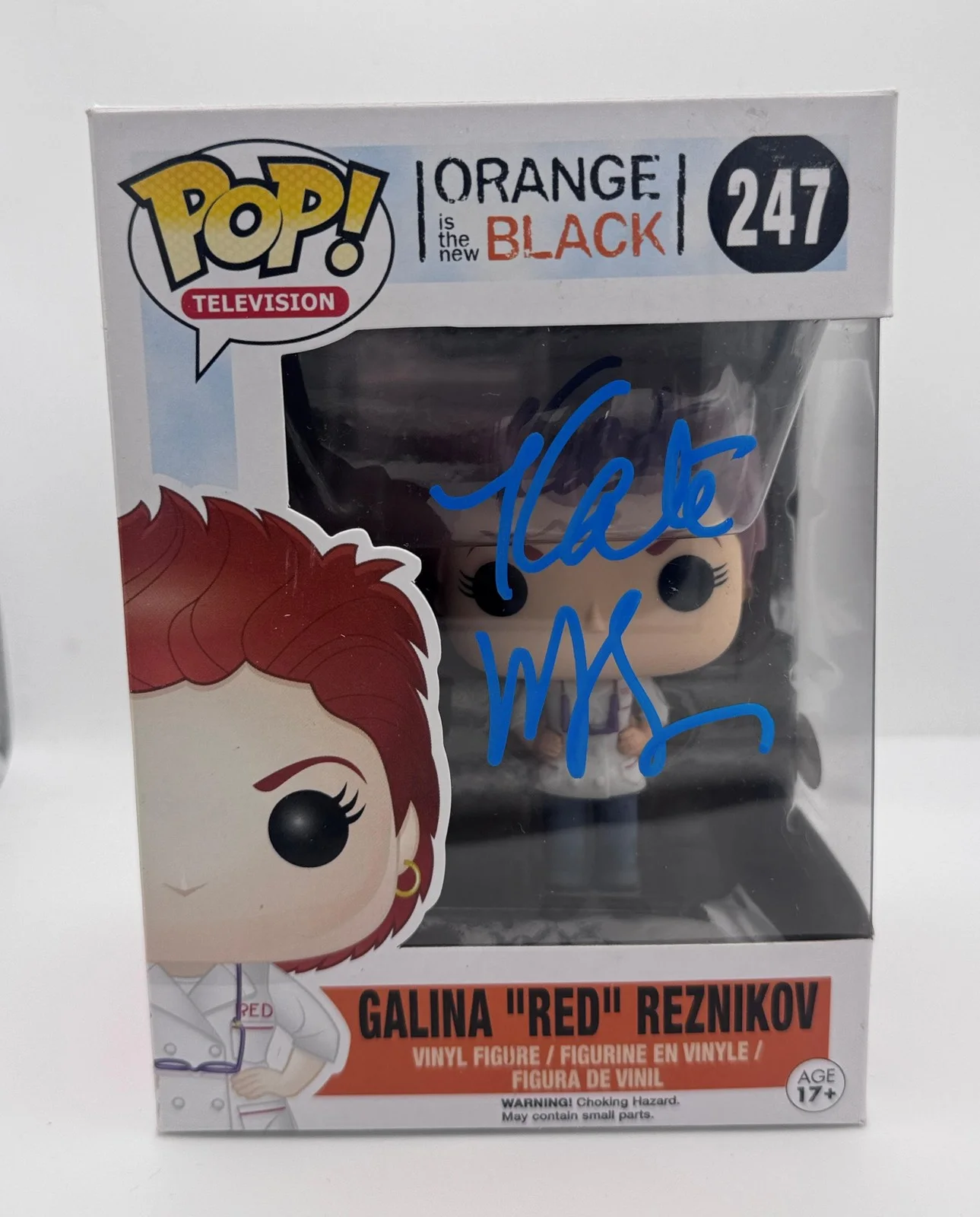 Kate Mulgrew — Kate Mulgrew "Orange Is the New Black" AUTOGRAPH Signed 'Red' 247 Funko Pop ACOA