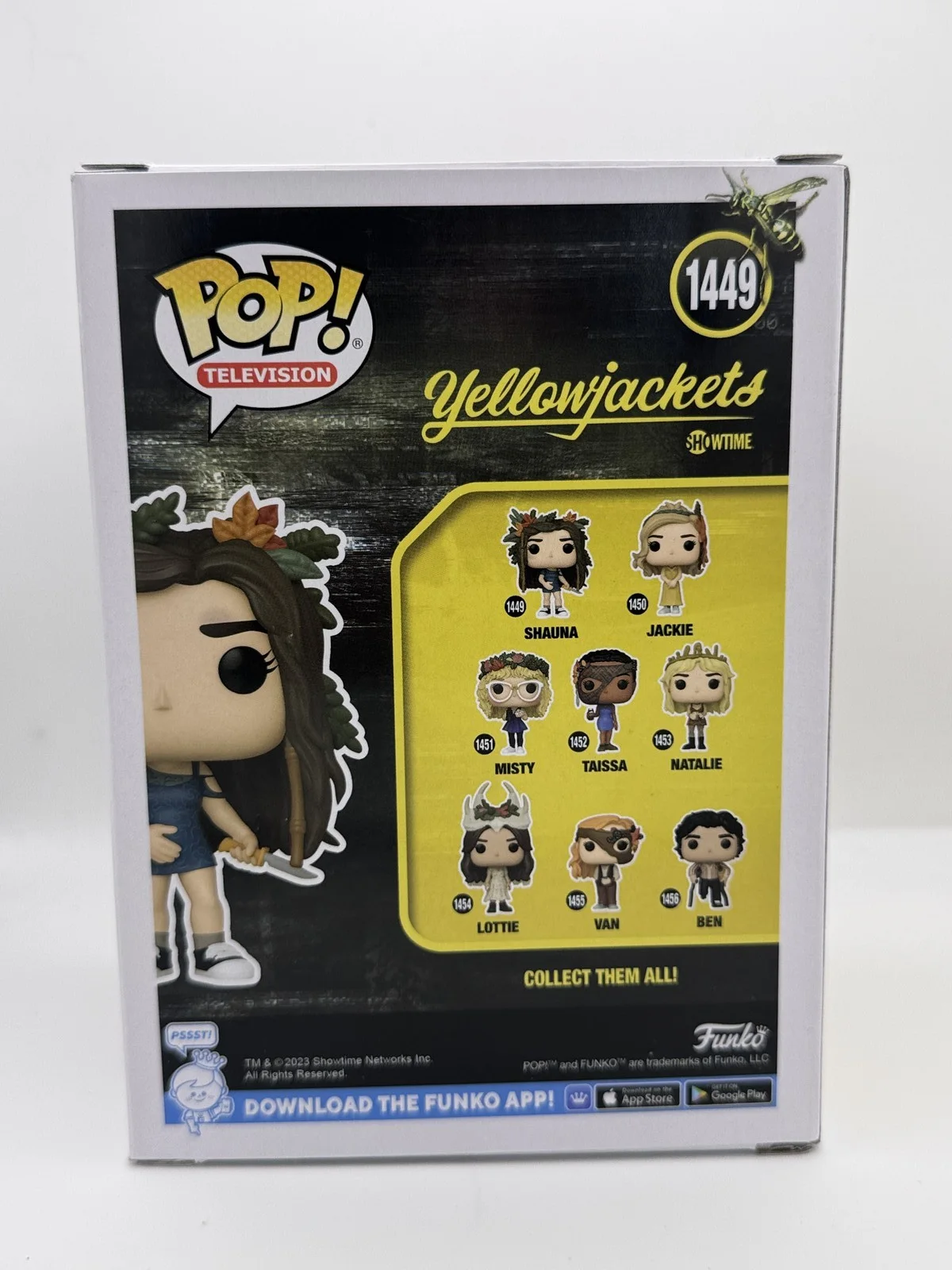 Sophie Nelisse — Sophie Nelisse "Yellowjackets" AUTOGRAPH Signed 'Shauna' 1449 Funko Pop ACOA, image 4