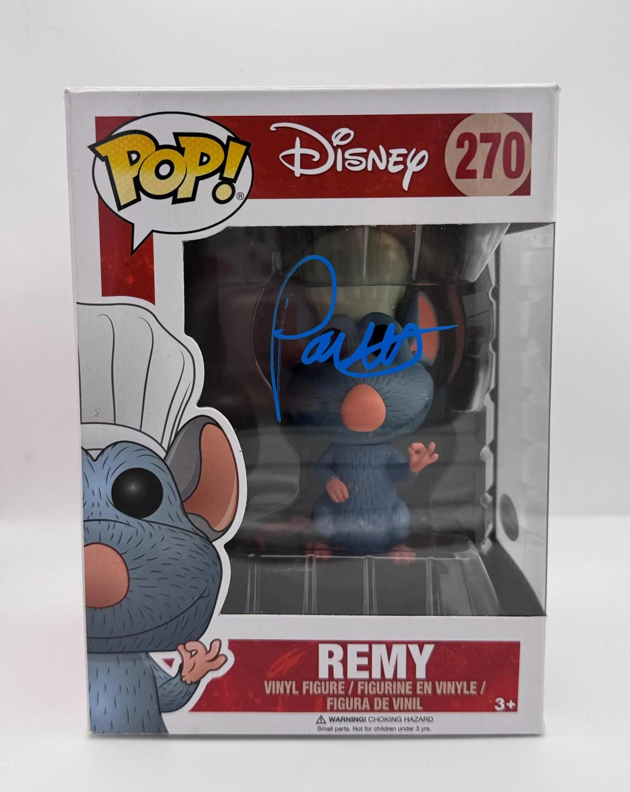 Patton Oswalt — Patton Oswalt "Ratatouille" AUTOGRAPH Signed 'Remy' 270 Funko Pop Figure ACOA