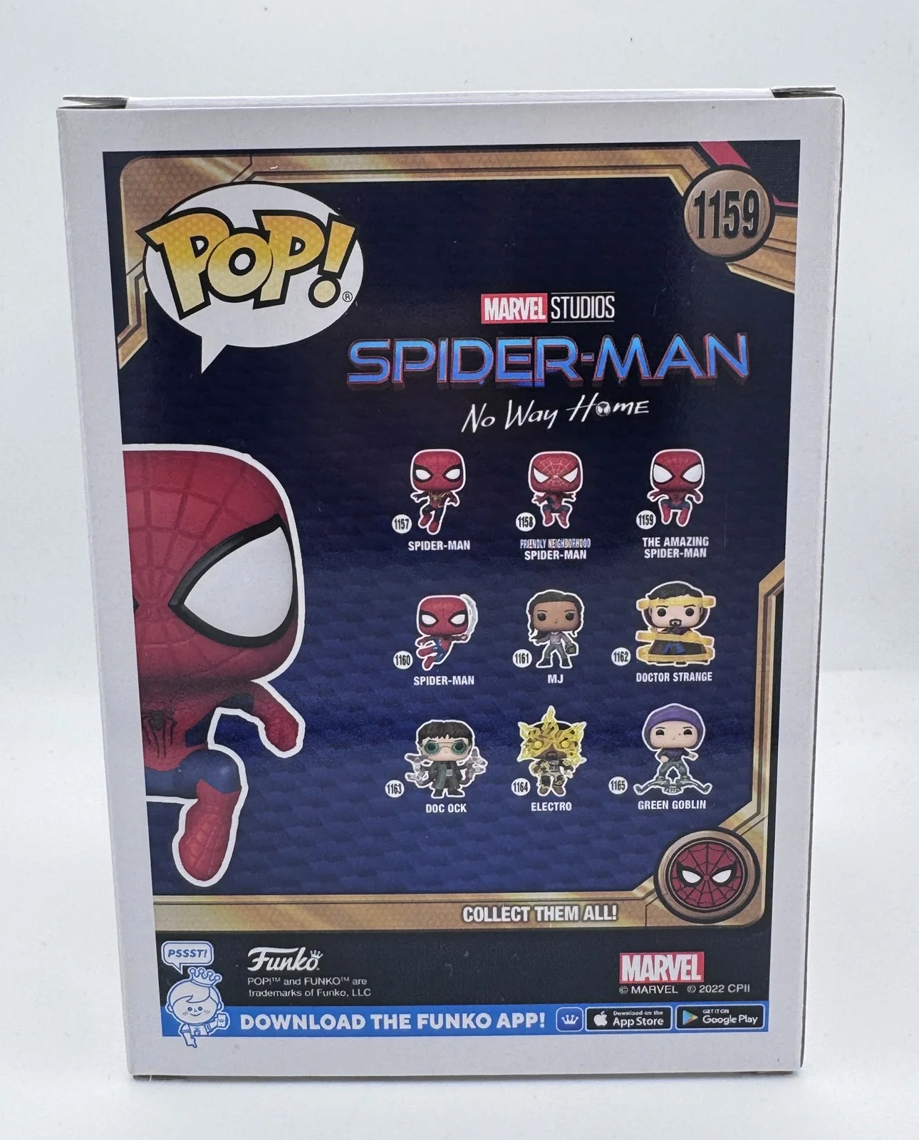 Andrew Garfield — Andrew Garfield "No Way Home" SIGNED 'Amazing Spider-Man' 1159 Funko Pop B ACOA, изображение 4