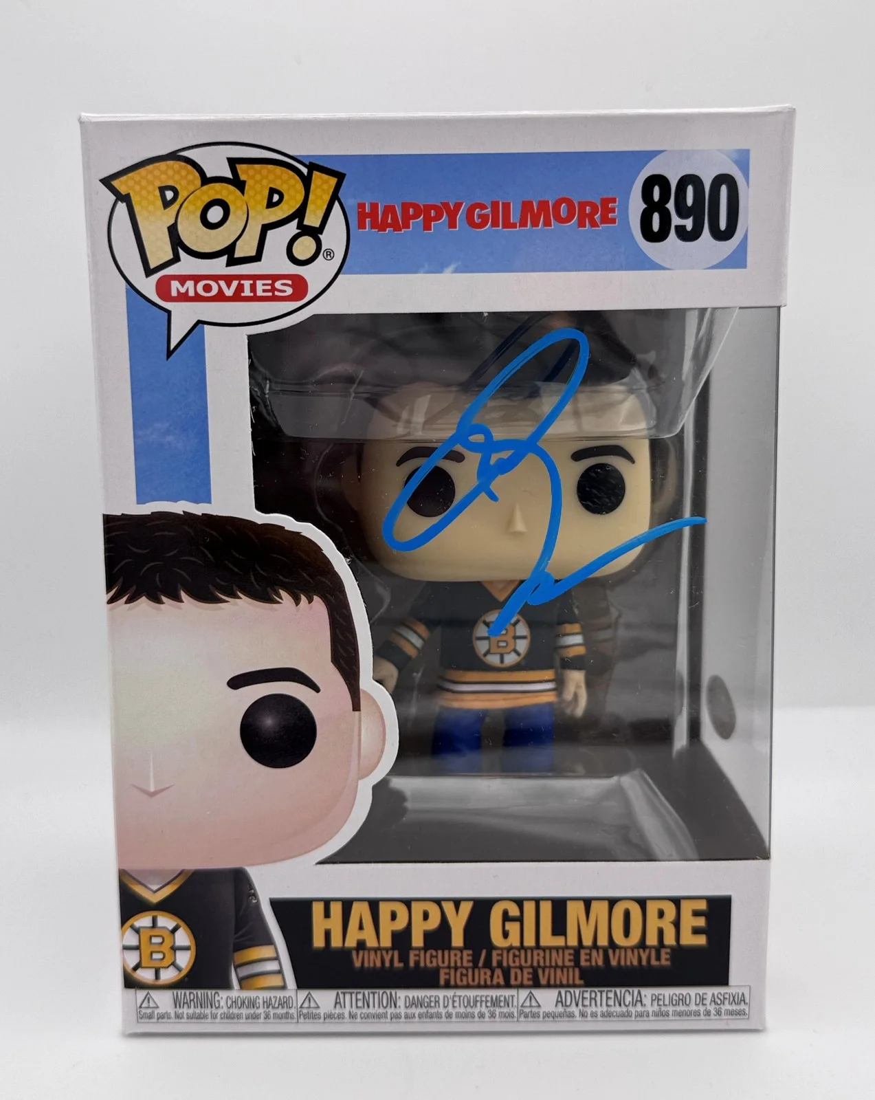 Adam Sandler — Adam Sandler "Happy Gilmore" AUTOGRAPH Signed 890 Funko Pop Vinyl Figure ACOA
