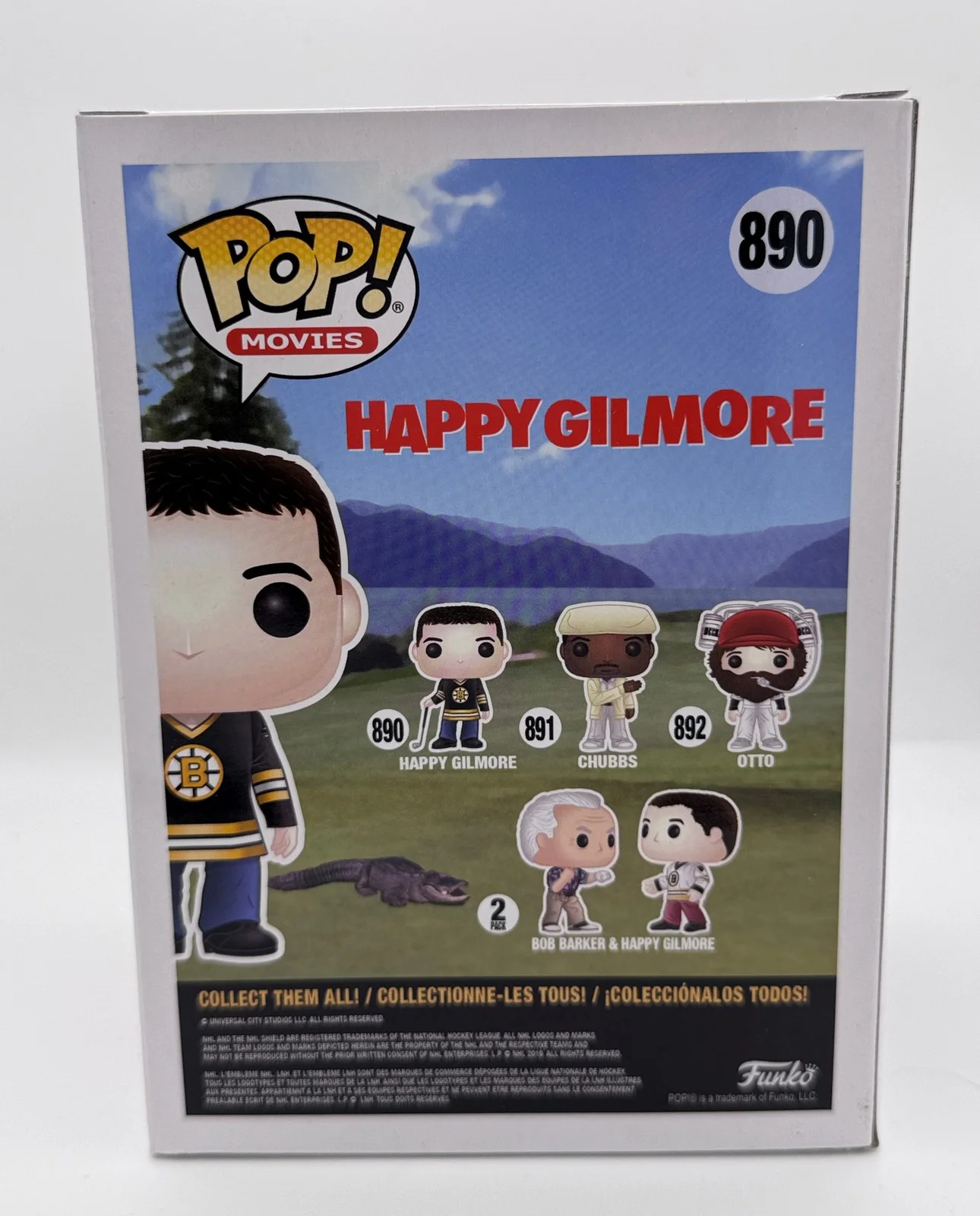 Adam Sandler — Adam Sandler "Happy Gilmore" AUTOGRAPH Signed 890 Funko Pop Vinyl Figure ACOA, изображение 4