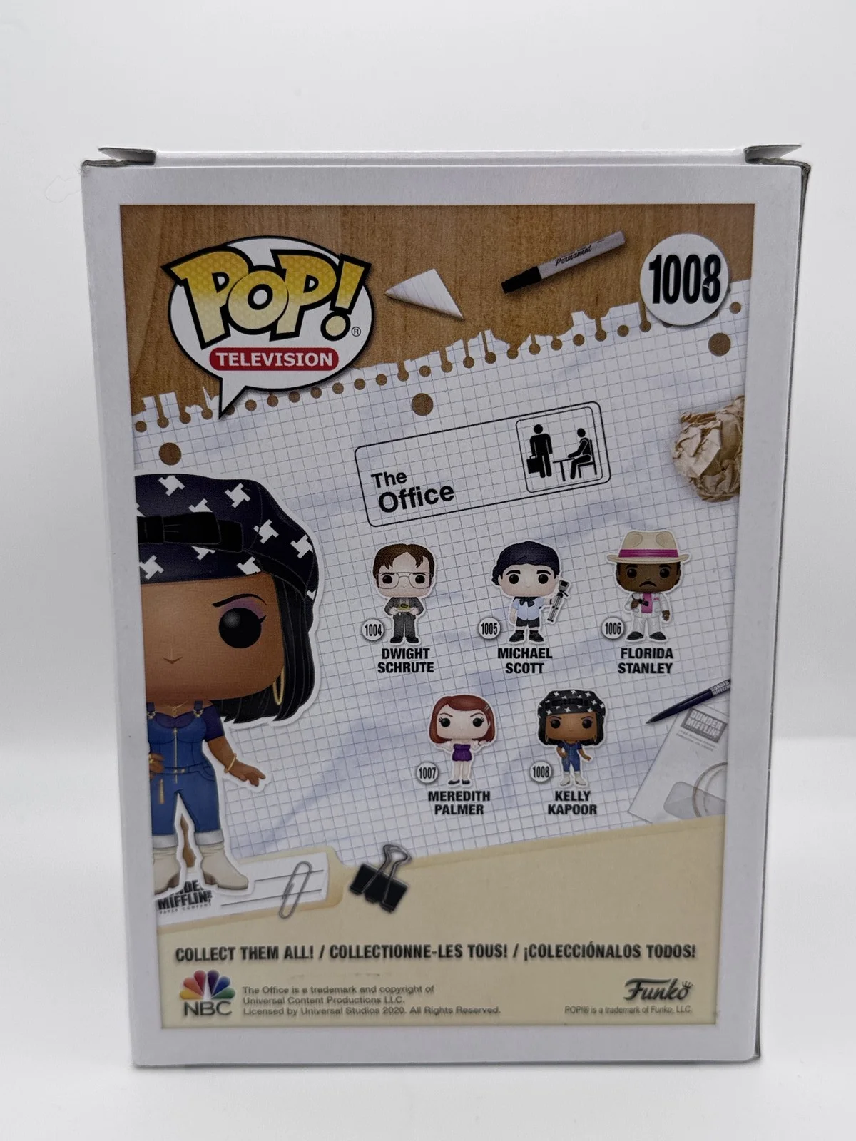 Mindy Kaling — Mindy Kaling "The Office" AUTOGRAPH Signed 'Kelly Kapoor' 1008 Funko Pop ACOA, изображение 4