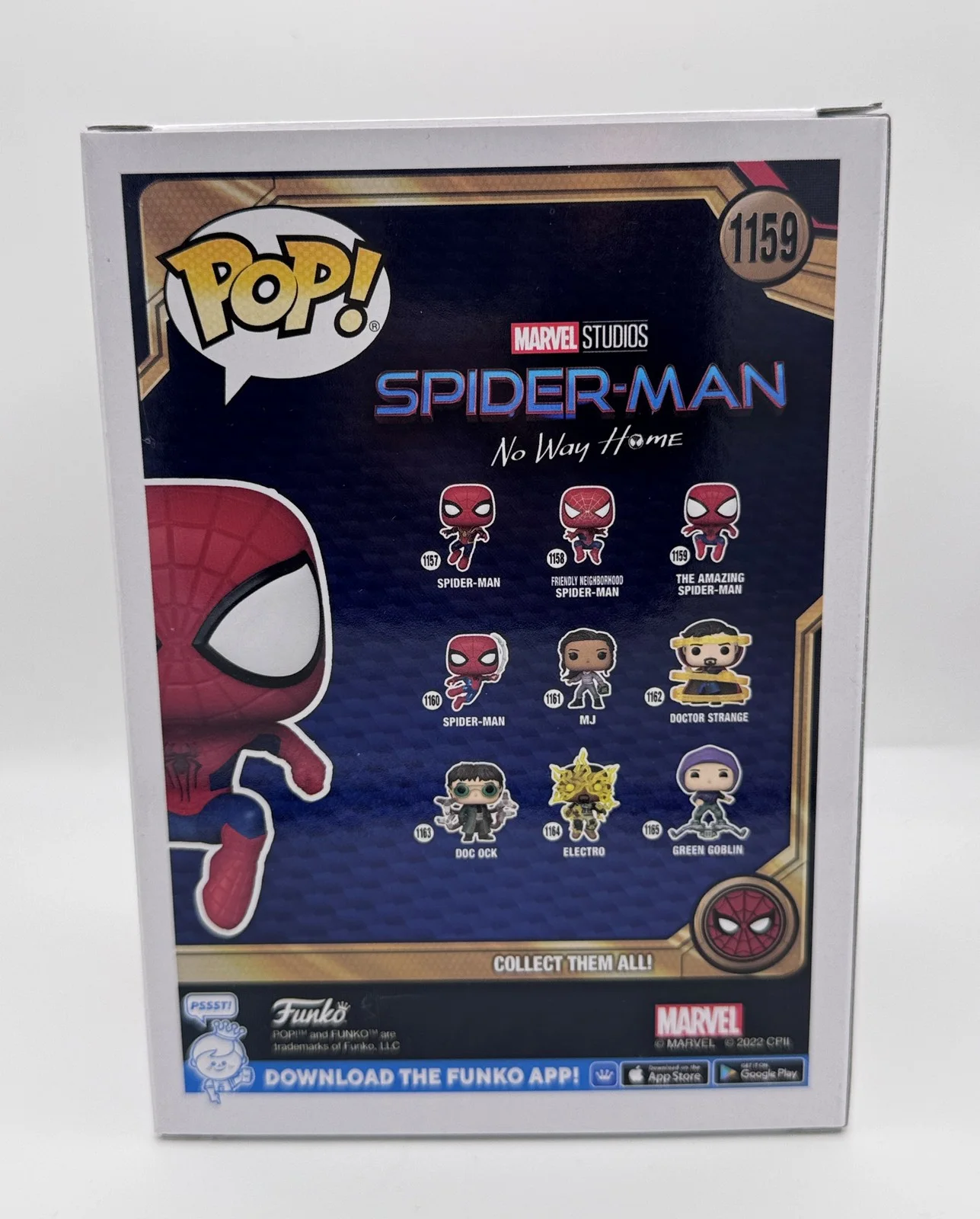 Andrew Garfield — Andrew Garfield "No Way Home" SIGNED 'Amazing Spider-Man' 1159 Funko Pop ACOA, изображение 4
