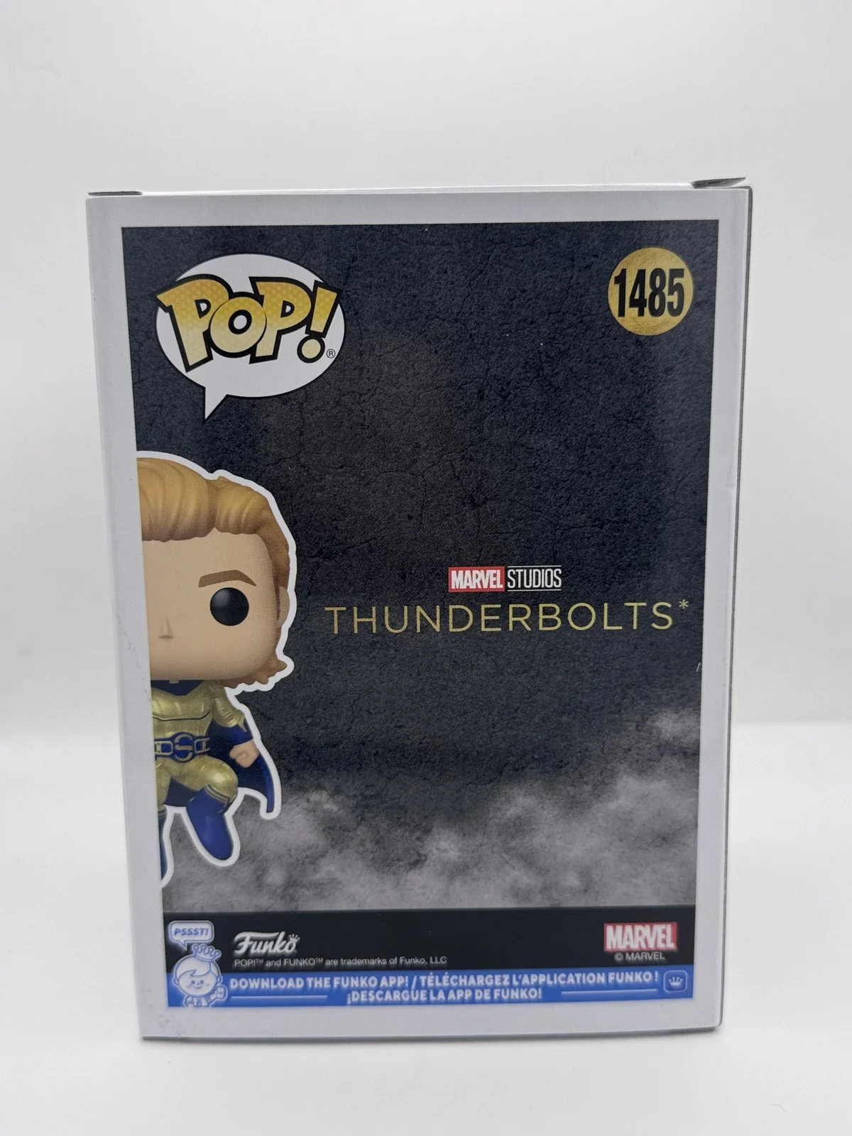 Lewis Pullman — Lewis Pullman "Thunderbolts" AUTOGRAPH Signed 'Sentry' 1485 Funko Pop B ACOA, image 4