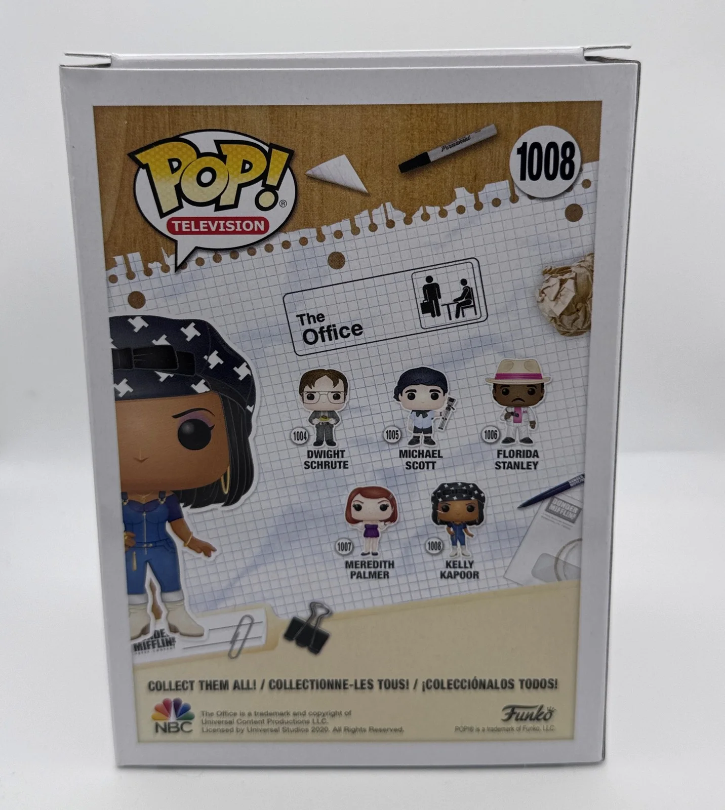 Mindy Kaling — Mindy Kaling "The Office" AUTOGRAPH Signed 'Kelly Kapoor' 1008 Funko Pop B ACOA, image 4