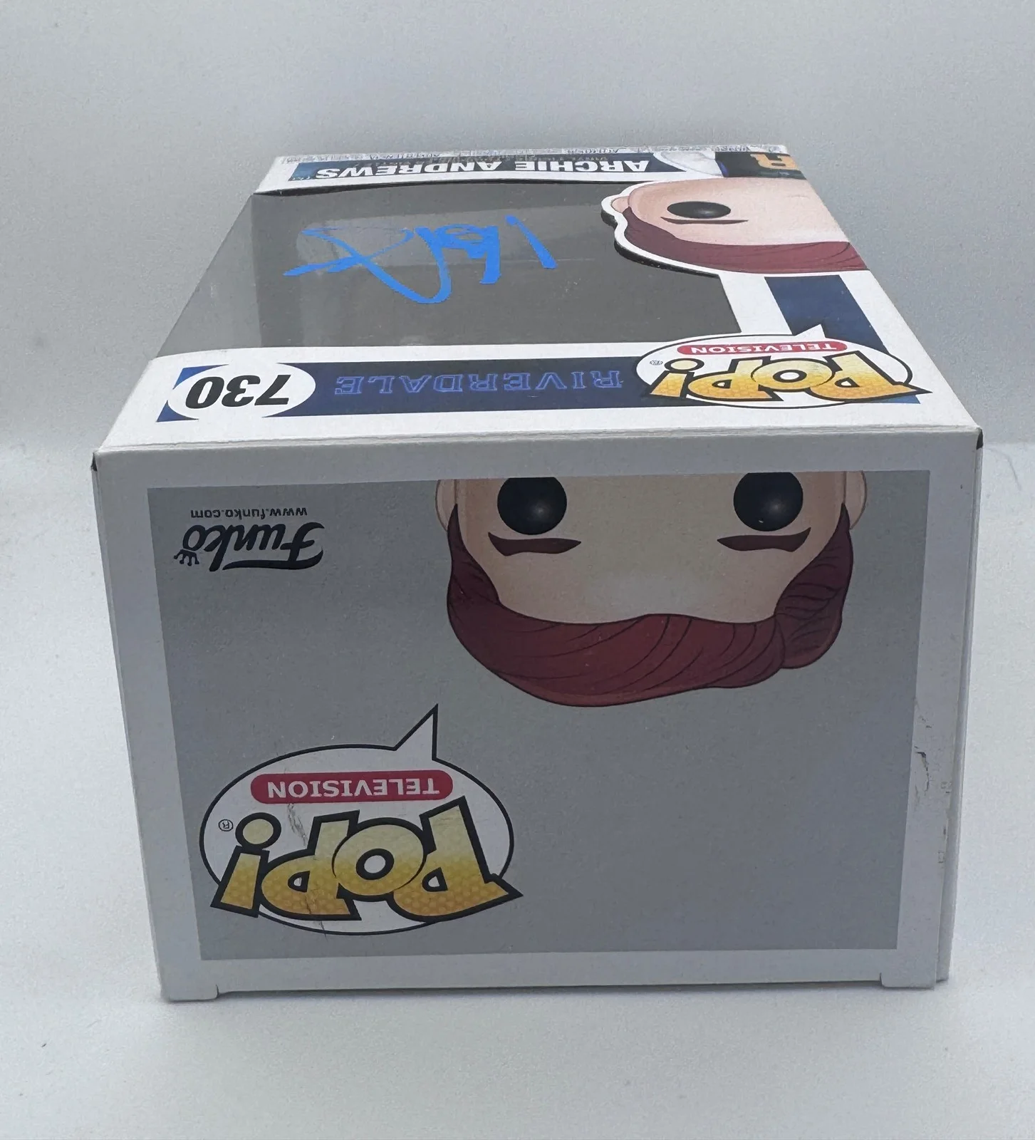 KJ Apa — KJ Apa "Riverdale" AUTOGRAPH Signed 'Archie Andrews' 730 Funko Pop Figure ACOA, изображение 3