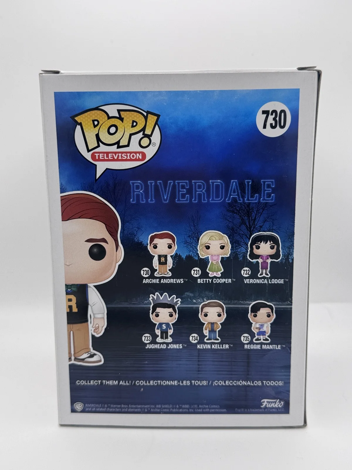KJ Apa — KJ Apa "Riverdale" AUTOGRAPH Signed 'Archie Andrews' 730 Funko Pop Figure ACOA, изображение 4