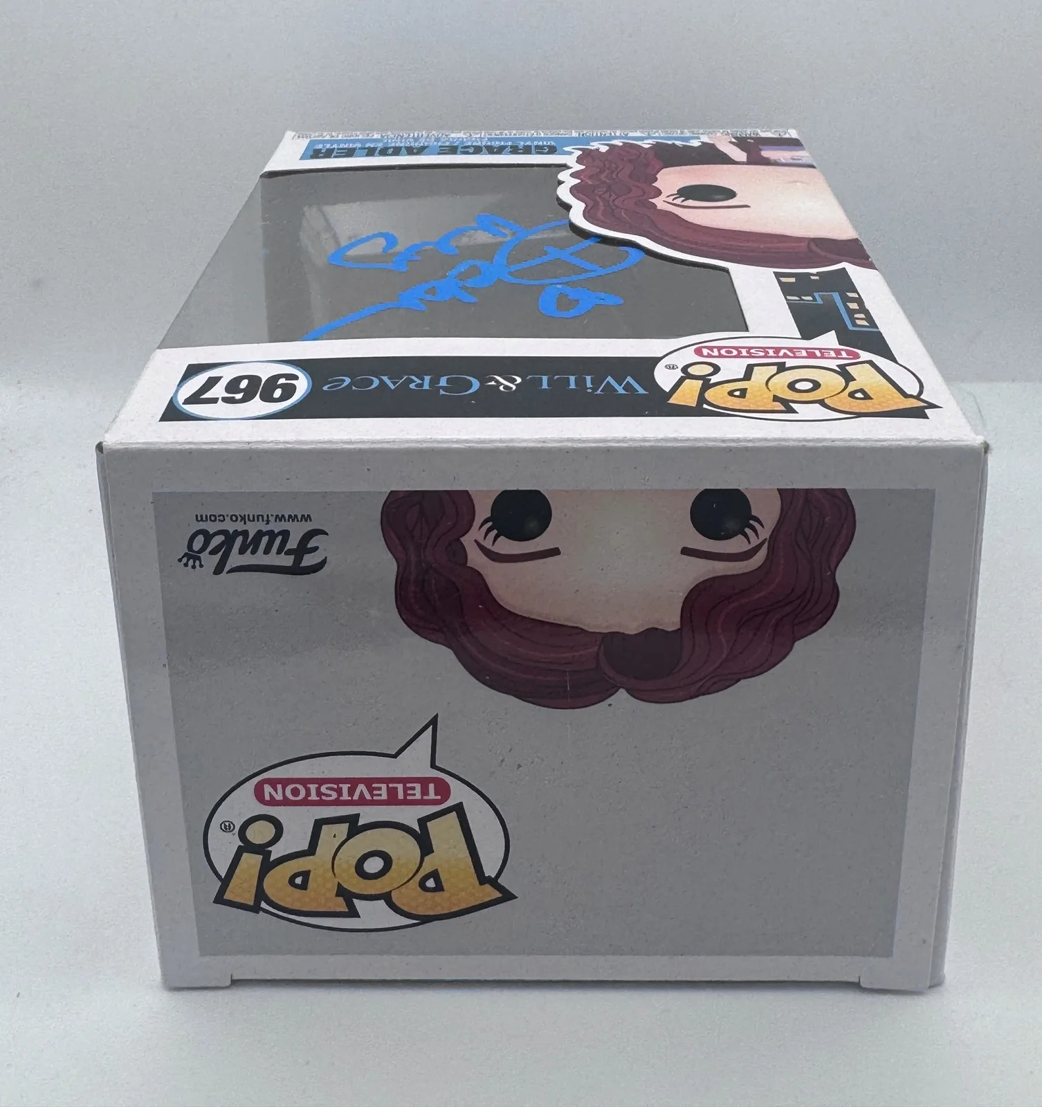 Debra Messing — Debra Messing "Will & Grace" AUTOGRAPH Signed 'Grace Adler' 967 Funko Pop ACOA, изображение 3