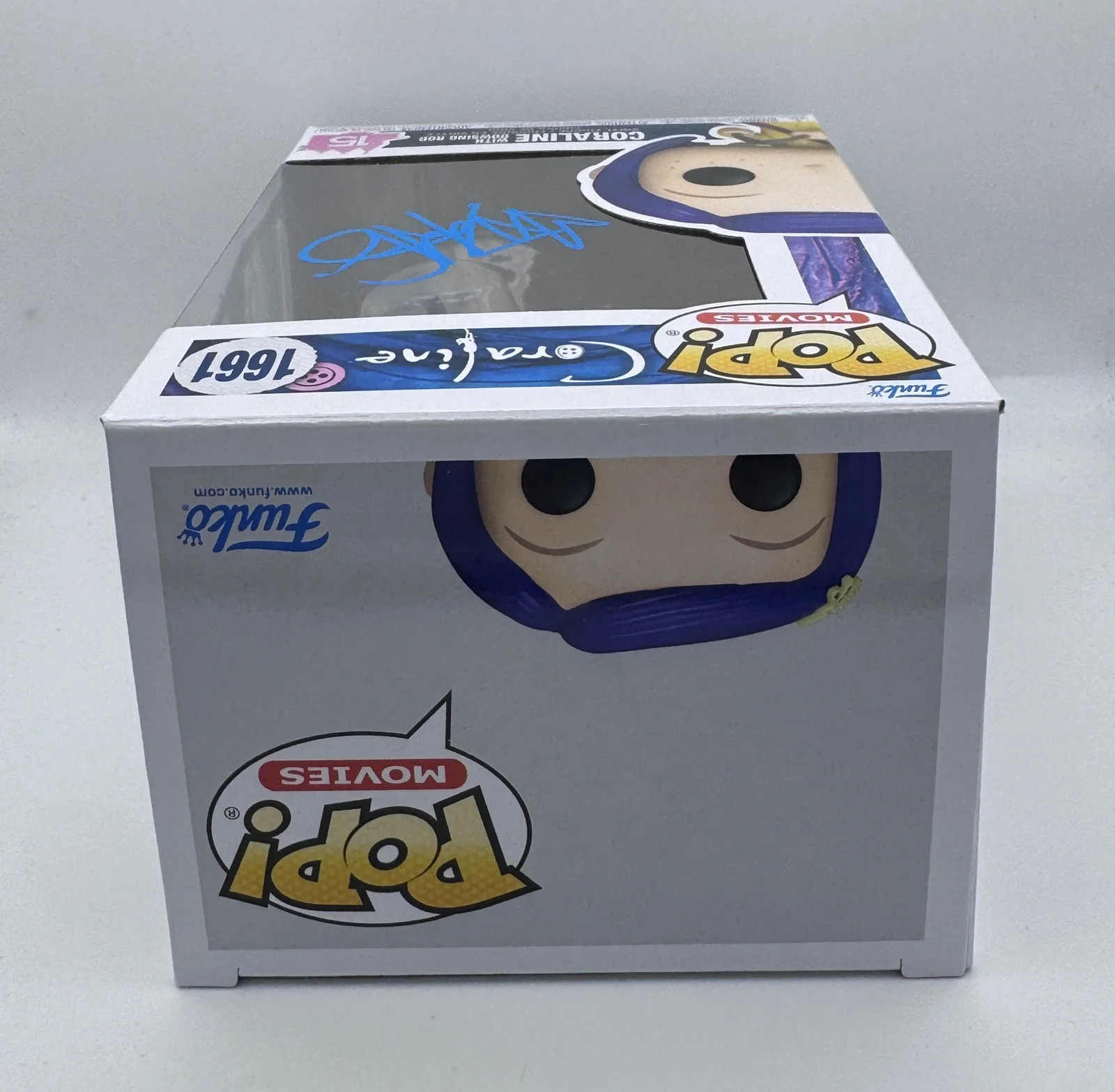 Dakota Fanning — Dakota Fanning "Coraline" AUTOGRAPH Signed 'Dowsing Rod' 1661 Funko Pop ACOA, изображение 3