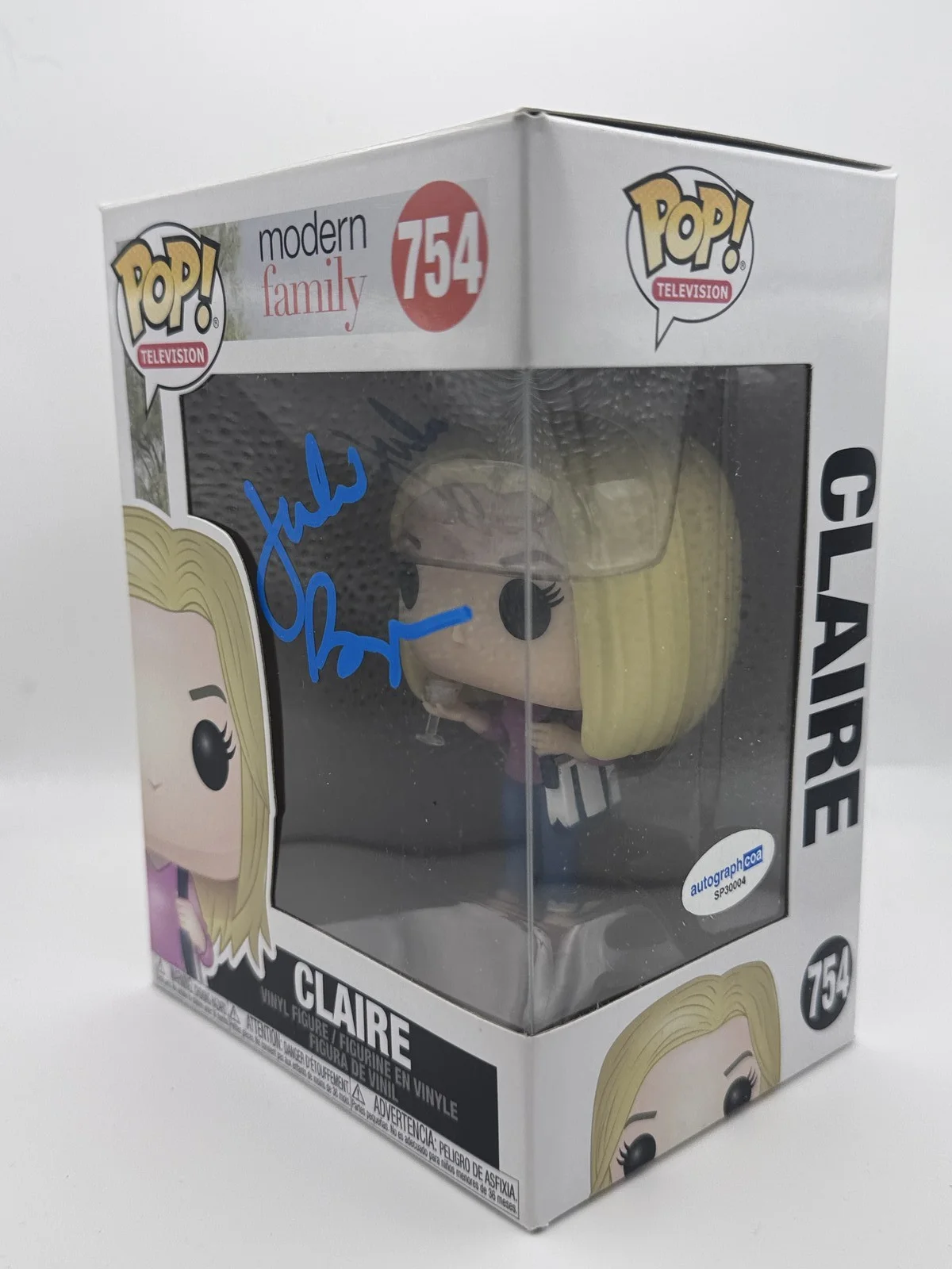 Julie Bowen — Julie Bowen "Modern Family" AUTOGRAPH Signed Claire 754 Funko Pop Figure B ACOA, изображение 2